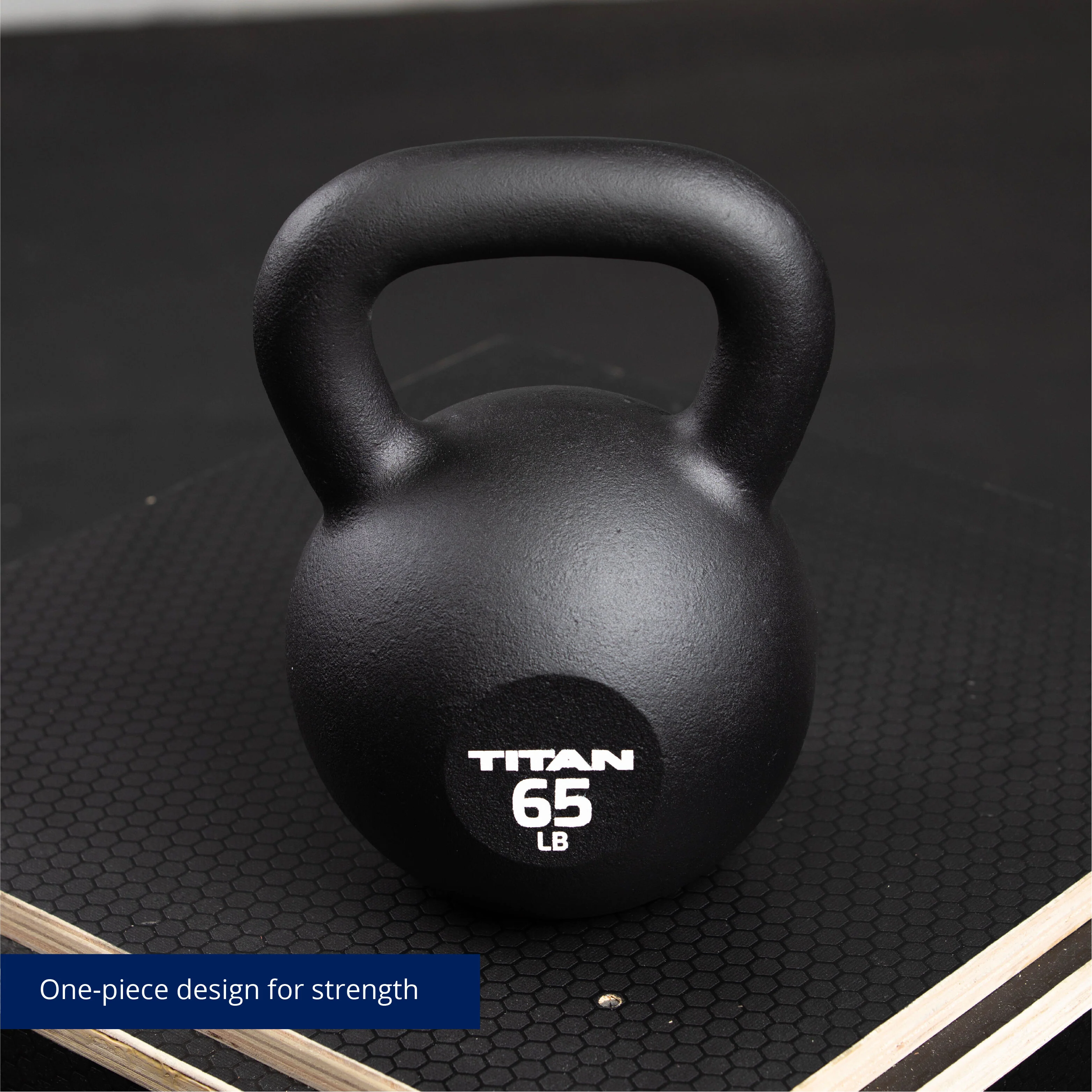 Scratch and Dent - 65 LB Cast Iron Kettlebell - FINAL SALE - Image 3