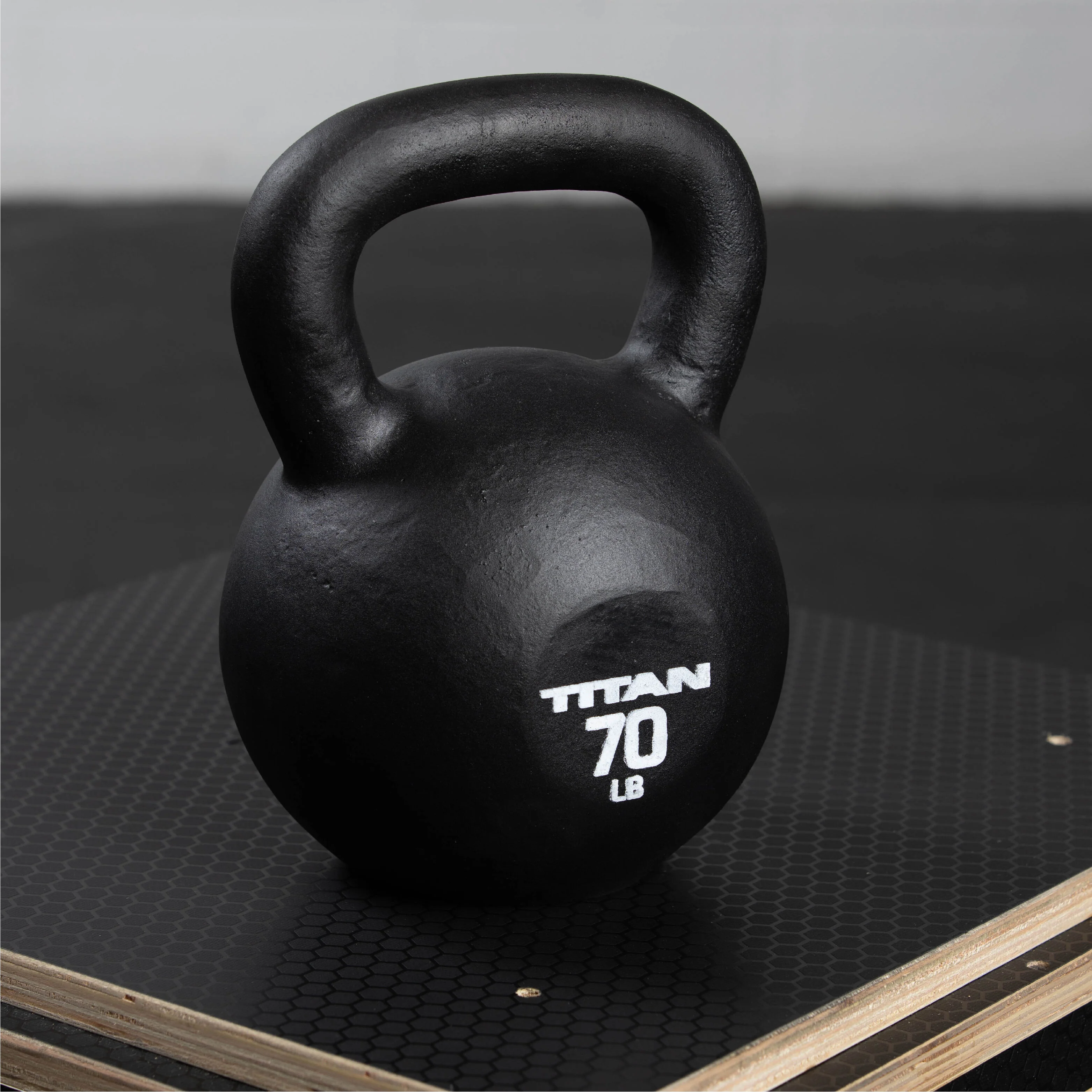 Scratch and Dent - 70 LB Cast Iron Kettlebell - FINAL SALE - Image 2