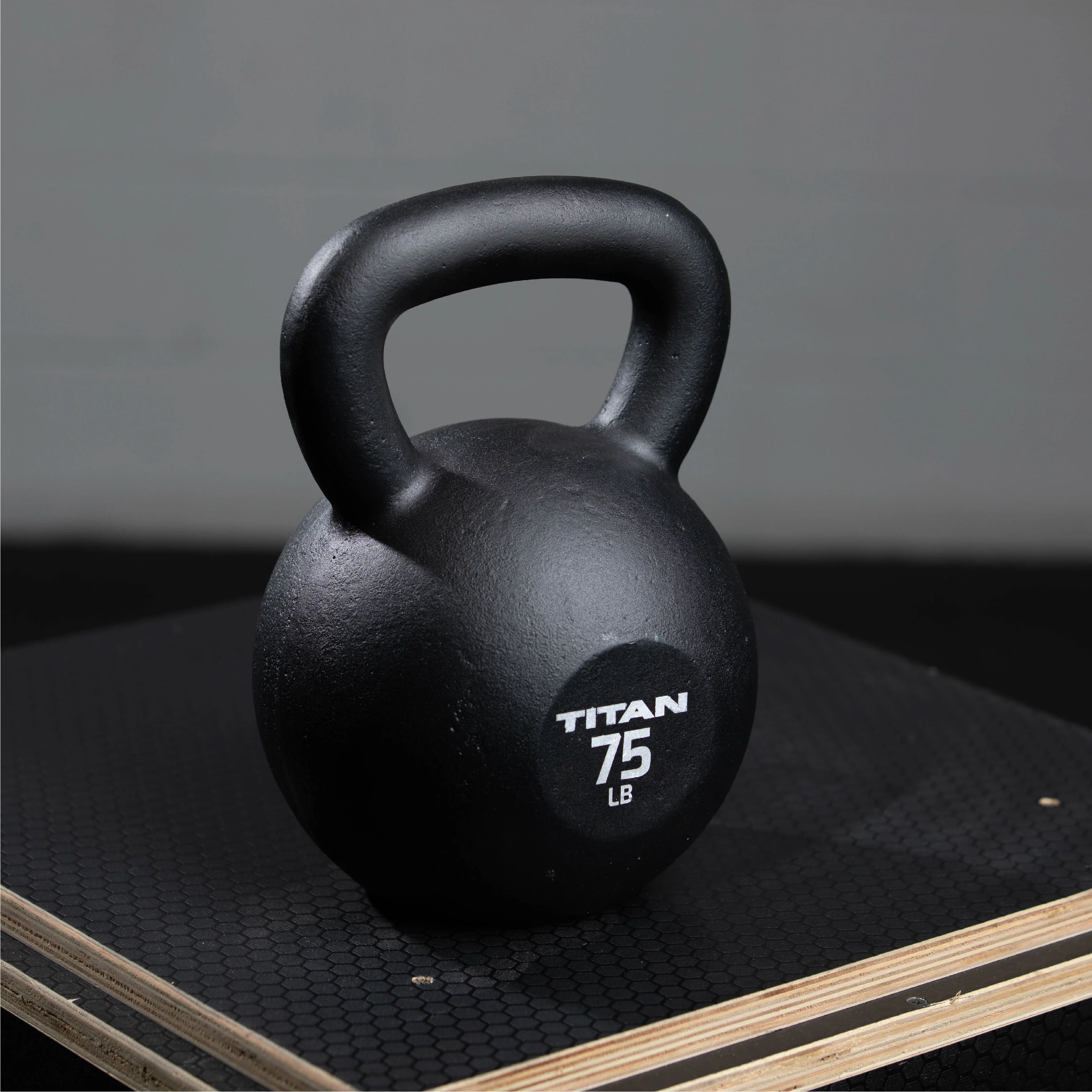 Scratch and Dent - 75 LB Cast Iron Kettlebell - FINAL SALE - Image 2