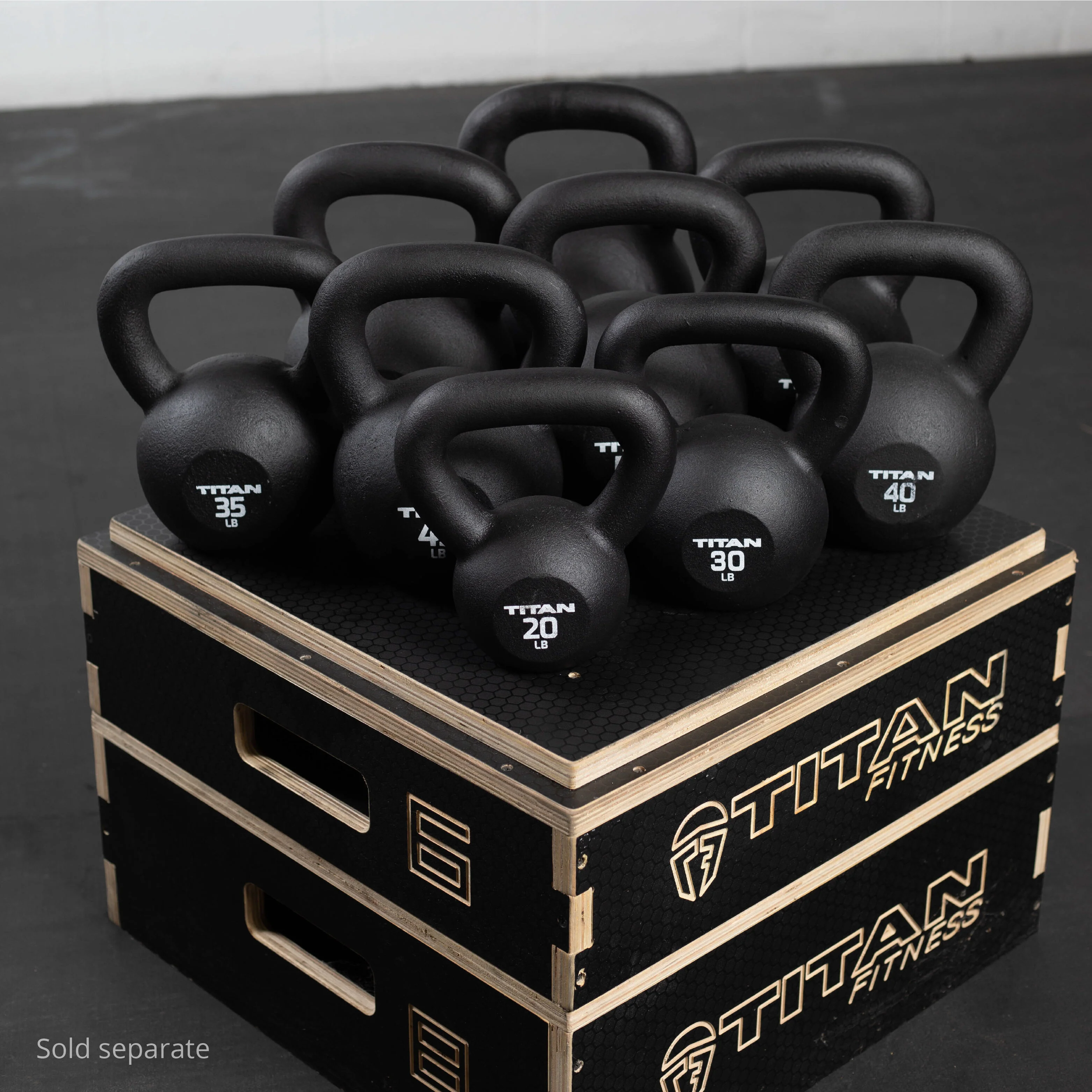 Scratch and Dent - 75 LB Cast Iron Kettlebell - FINAL SALE - Image 6