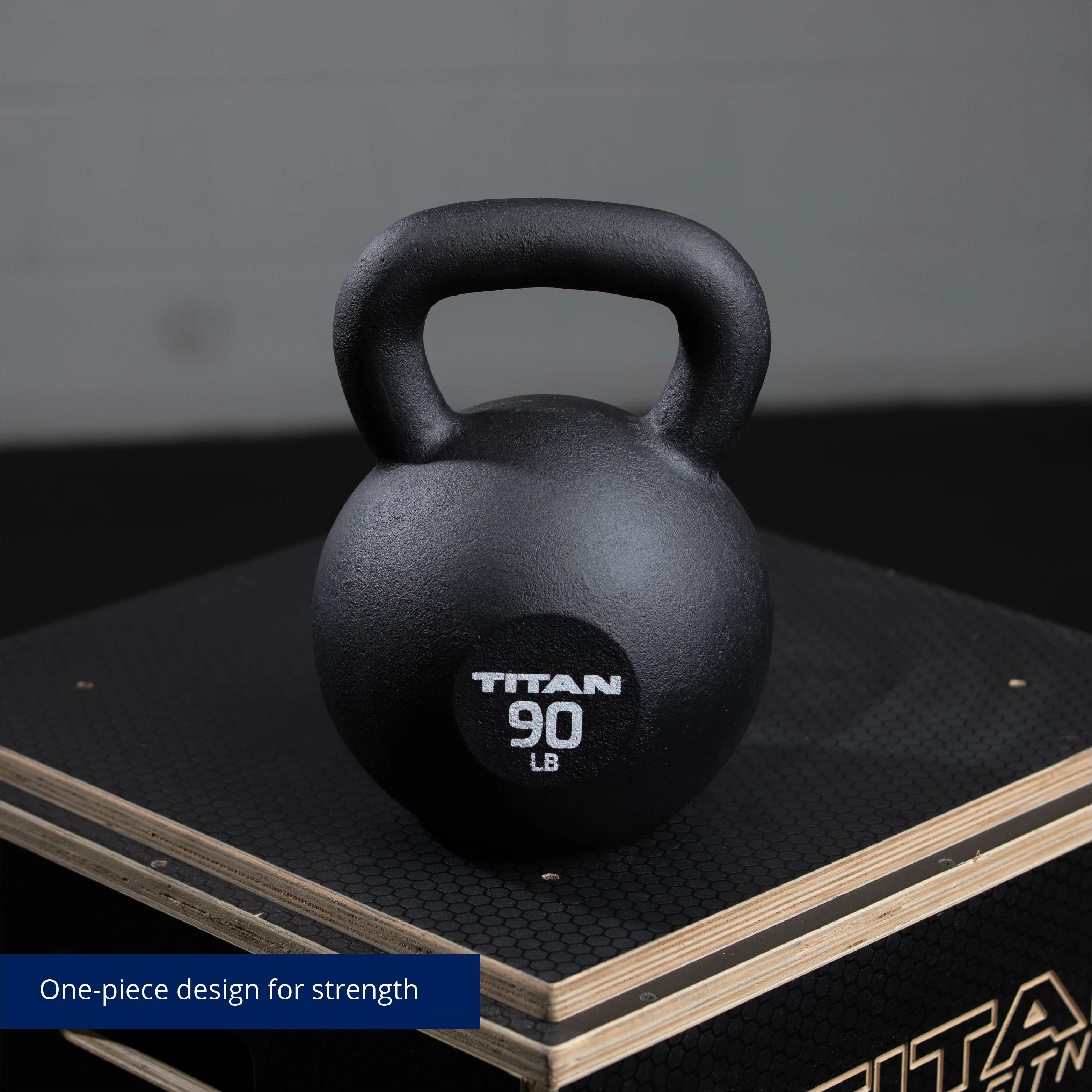 Scratch and Dent - 90 LB Cast Iron Kettlebell - FINAL SALE - Image 3