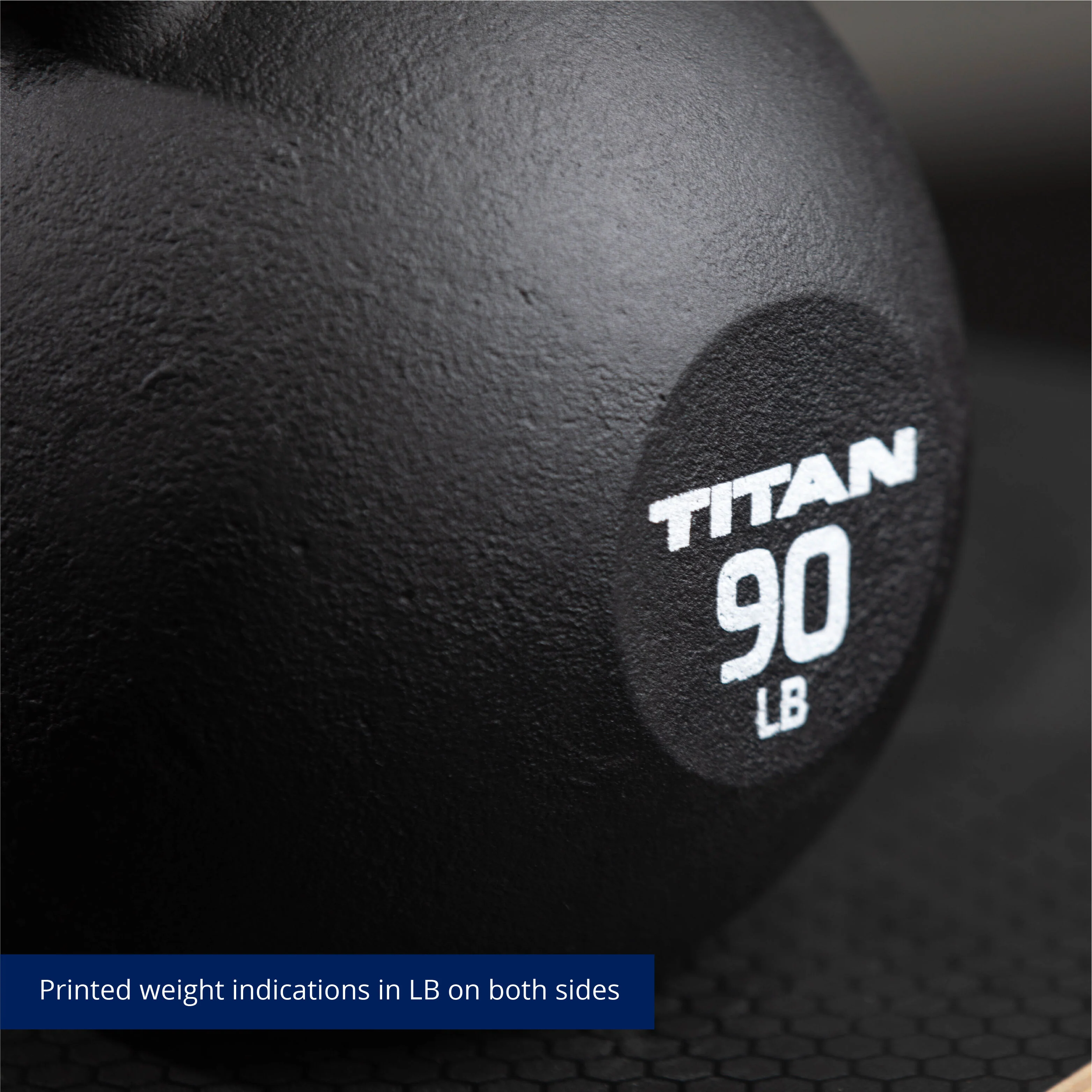 Scratch and Dent - 90 LB Cast Iron Kettlebell - FINAL SALE - Image 4
