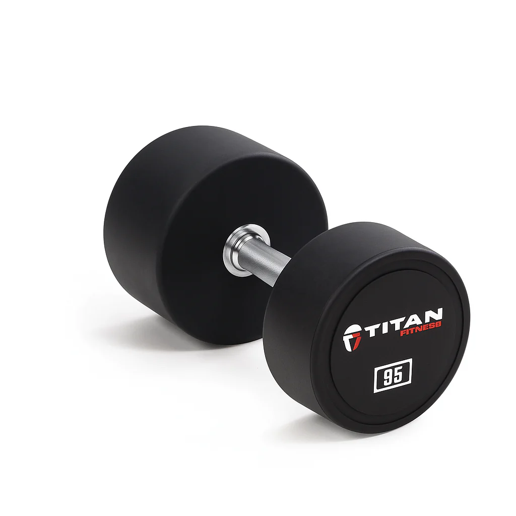 Scratch and Dent, 95 LB Classic Round Urethane Dumbbell