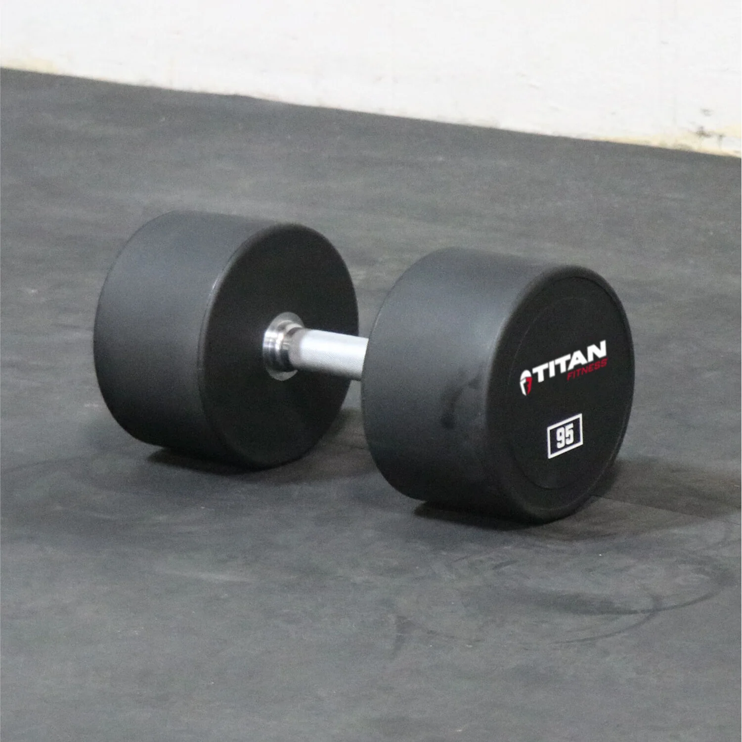 Scratch and Dent, 95 LB Classic Round Urethane Dumbbell - Image 6