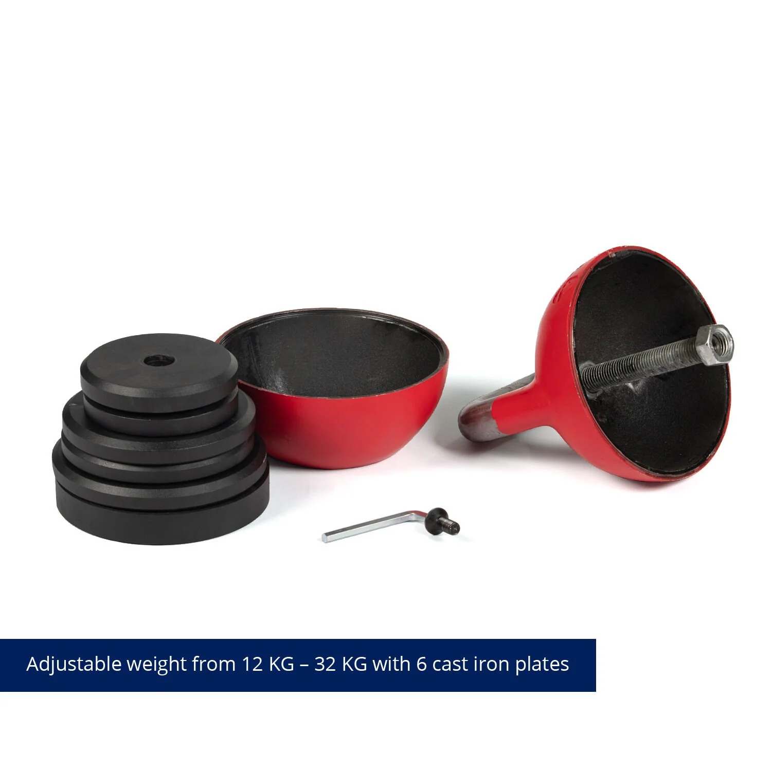 Scratch and Dent - Adjustable Competition Style Kettlebell | 12 KG - 32 KG - FINAL SALE - Image 3