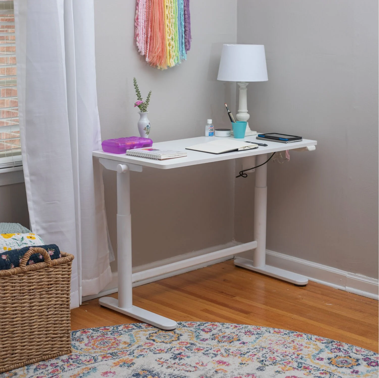 Scratch and Dent - Adjustable Youth Electronic Desk - FINAL SALE - Image 2
