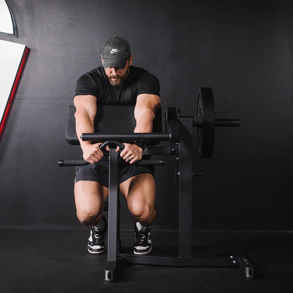 Scratch and Dent, Bicep Tricep Curl Machine - Image 7