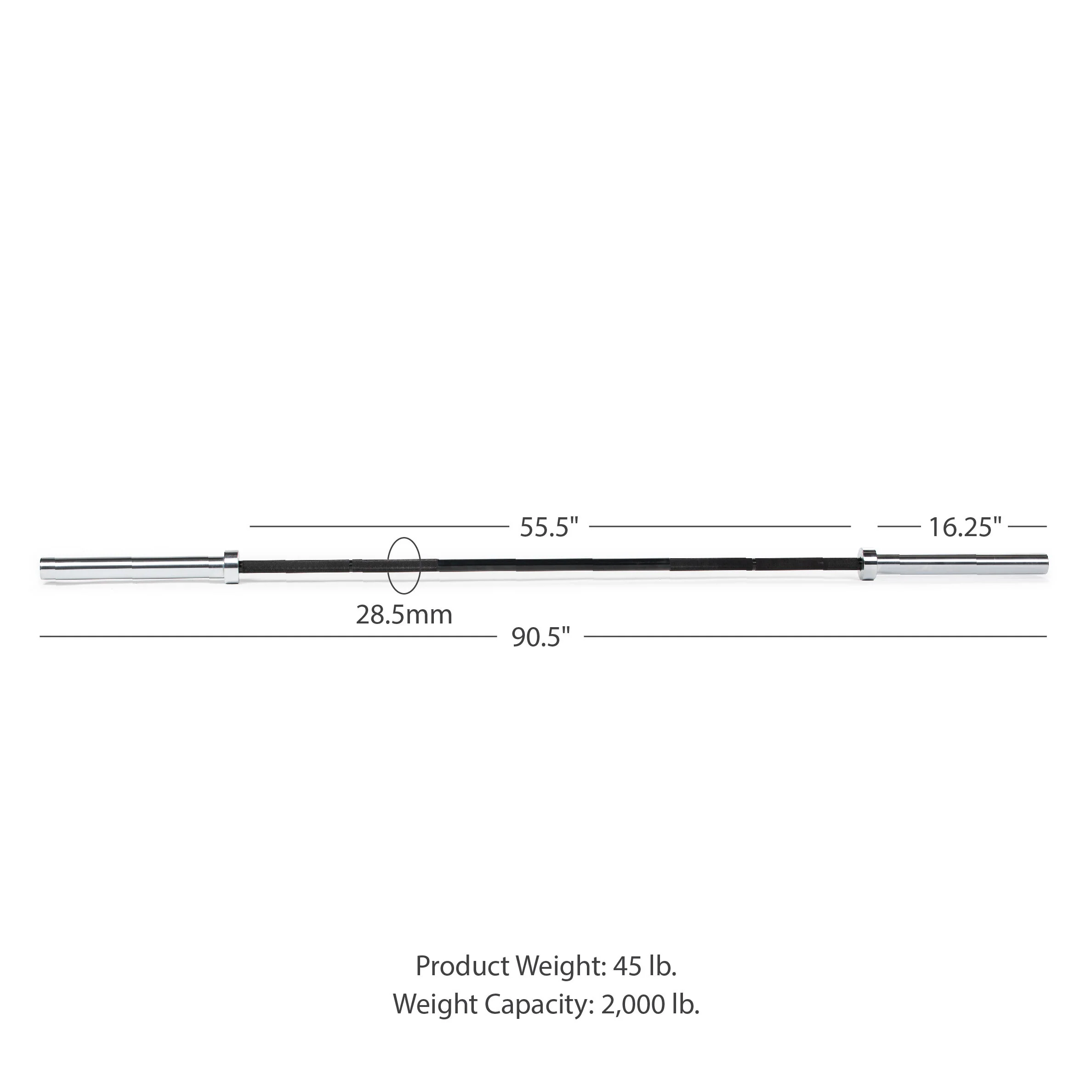 Scratch and Dent - Blues City Deadlift Bar – Made in USA - FINAL SALE - Image 7