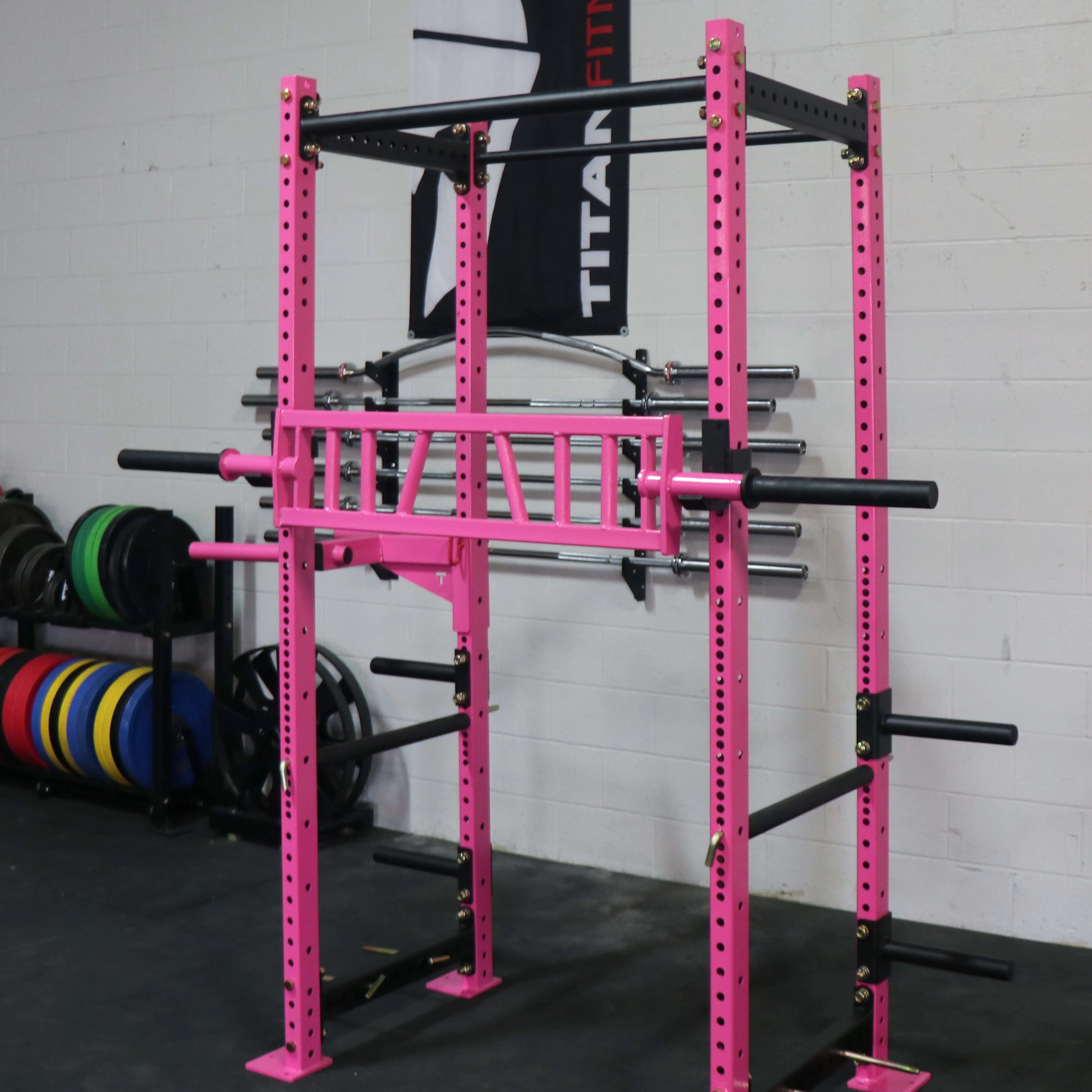 Scratch and Dent - Breast Cancer Awareness | Multi-Grip Barbell | Pink - FINAL SALE - Image 5