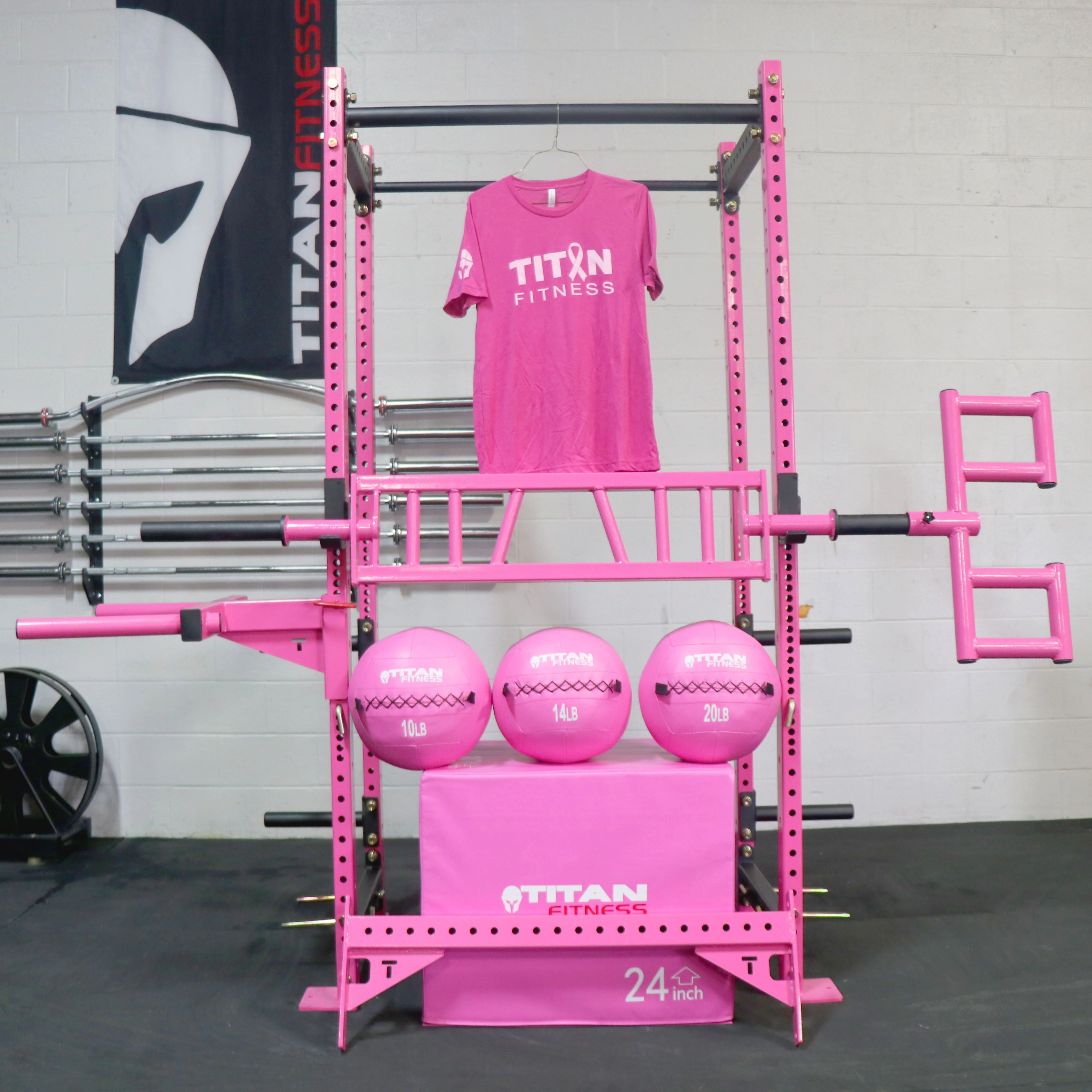 Scratch and Dent - Breast Cancer Awareness | Multi-Grip Barbell | Pink - FINAL SALE - Image 7