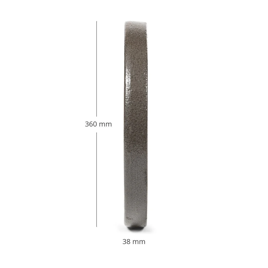 Scratch and Dent - Cast Iron Olympic Weight Plate | 35 LB Single - FINAL SALE - Image 3