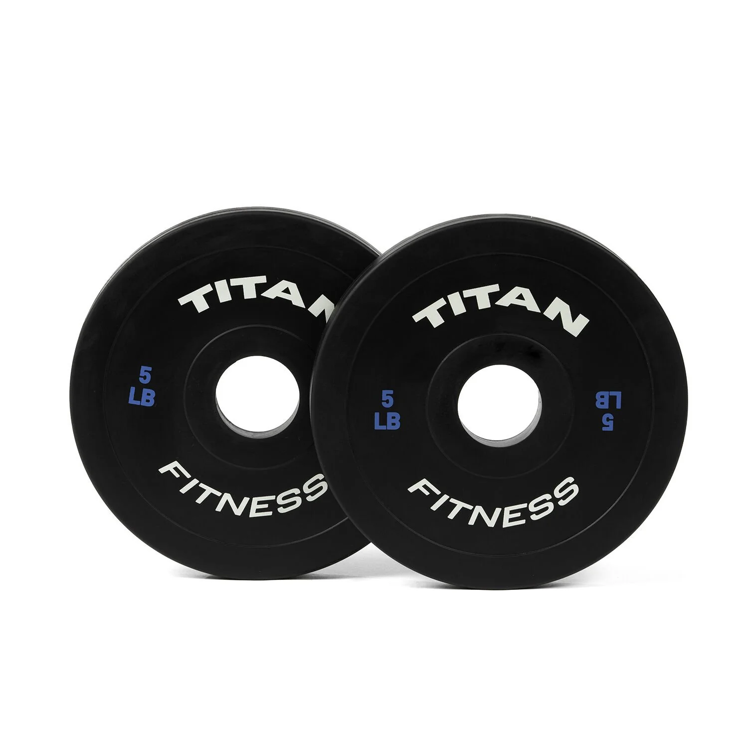 Scratch and Dent, 5 LB Pair Black Change Plates