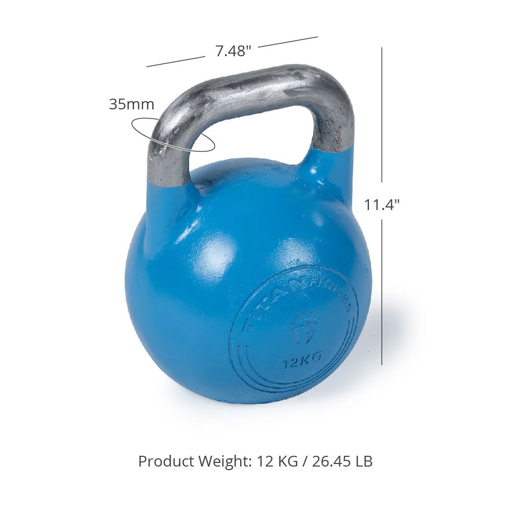 Scratch and Dent - Competition Style Kettlebell - 12 KG - FINAL SALE - Image 8