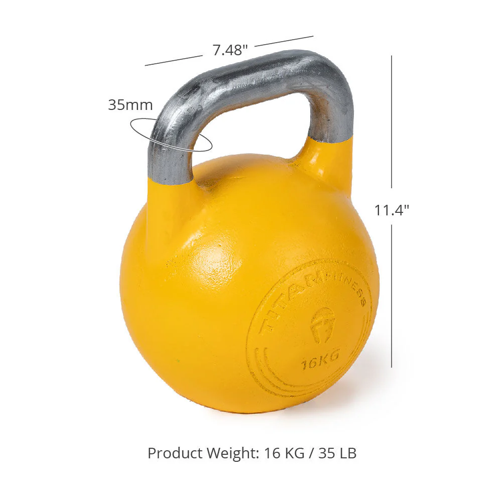 Scratch and Dent - Competition Style Kettlebell - 16 KG - FINAL SALE - Image 7