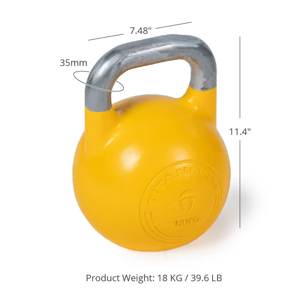 Scratch and Dent - Competition Style Kettlebell - 18 KG - FINAL SALE - Image 7
