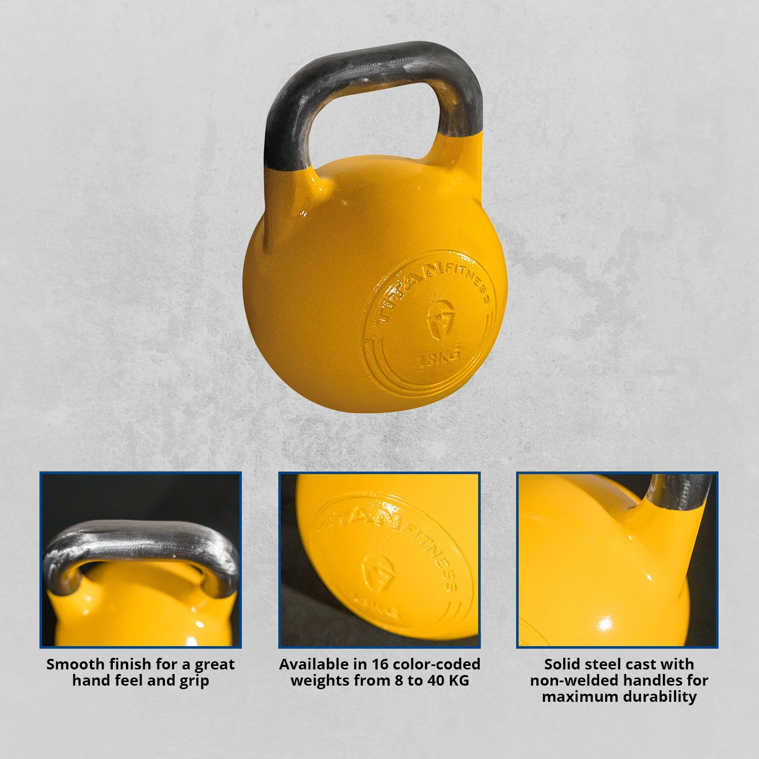Scratch and Dent - Competition Style Kettlebell - 18 KG - FINAL SALE - Image 8