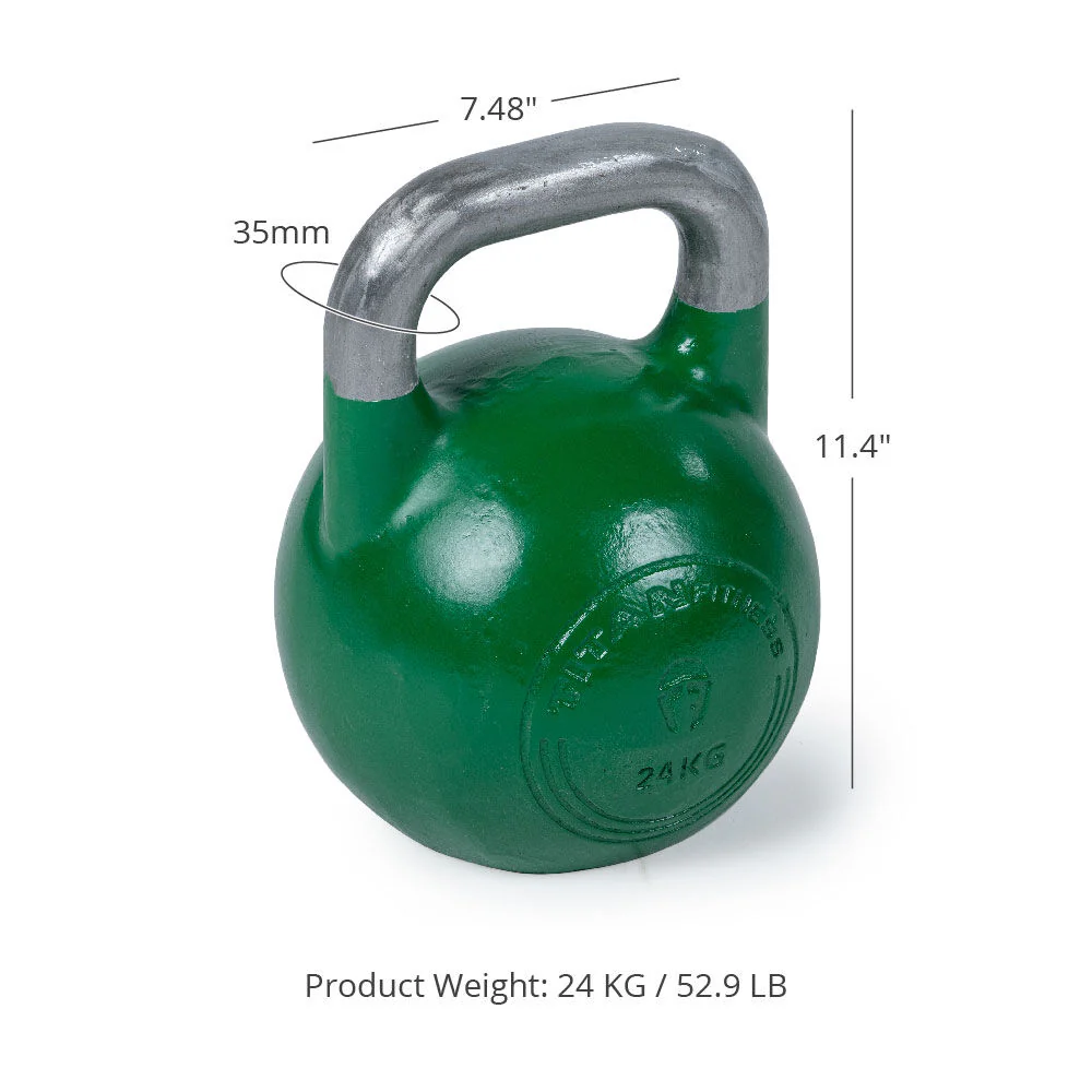Scratch and Dent - Competition Style Kettlebell - 24 KG - FINAL SALE - Image 8