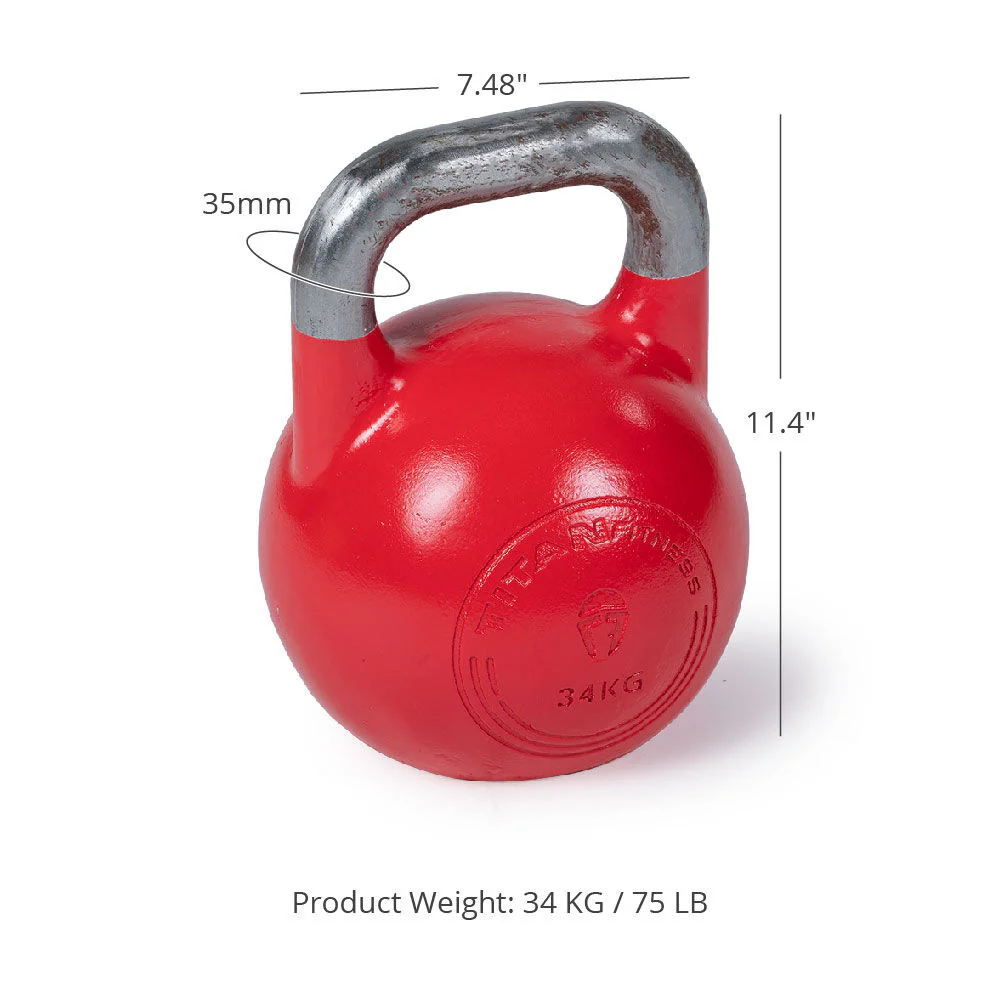 Scratch and Dent - Competition Style Kettlebell - 34 KG - FINAL SALE - Image 8