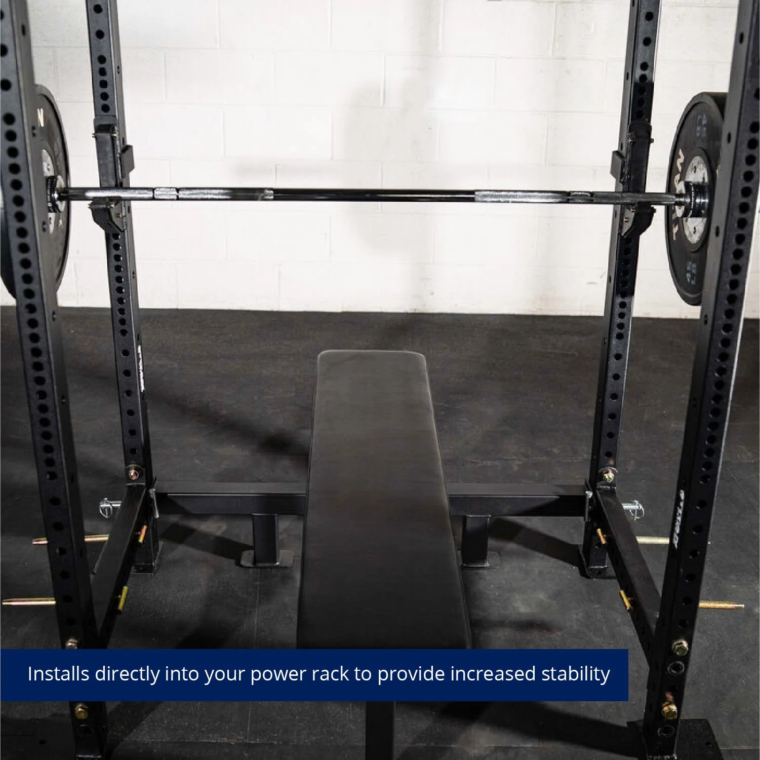 Scratch and Dent - Drop-In Power Rack Bench | Competition Height - FINAL SALE - Image 3