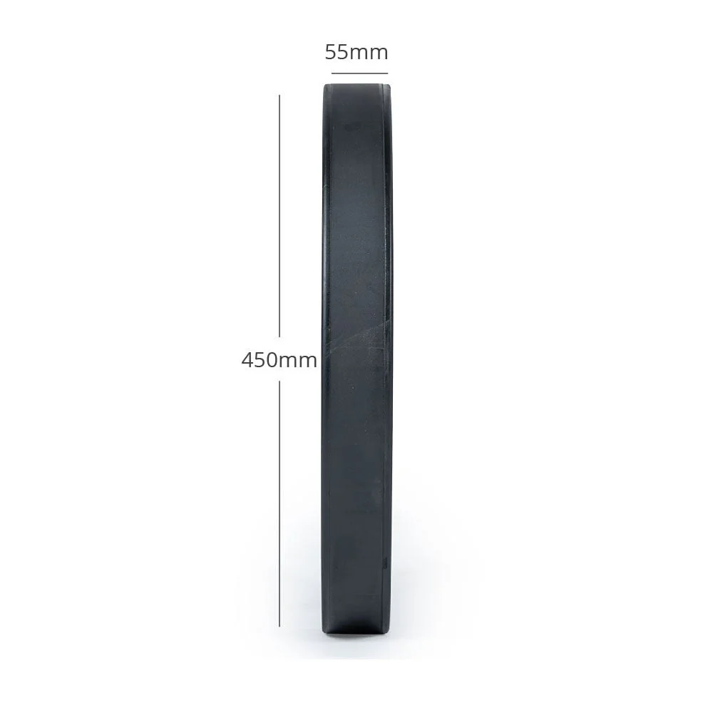 Scratch and Dent - Elite Olympic Bumper Plate | Black | 20 KG Single - FINAL SALE - Image 2