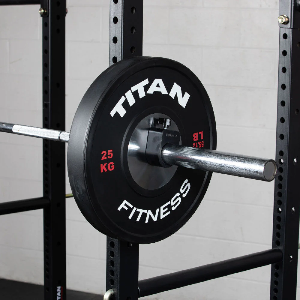 Scratch and Dent, 25 KG Single Black Elite Olympic Bumper Plate - Image 2