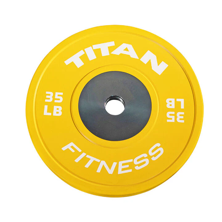 Scratch and Dent - Elite Olympic Bumper Plate | Color | 35 LB Single - FINAL SALE