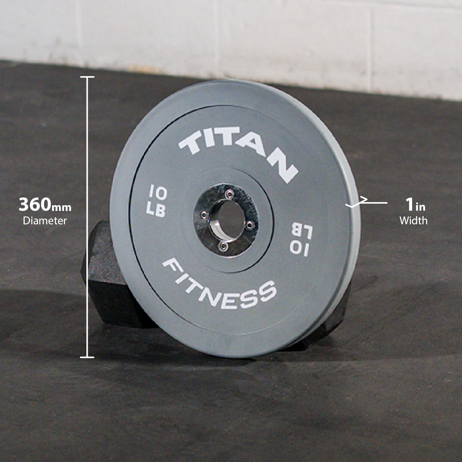 Scratch and Dent - Elite Olympic Bumper Plates | Color | 10 LB Pair - FINAL SALE - Image 2