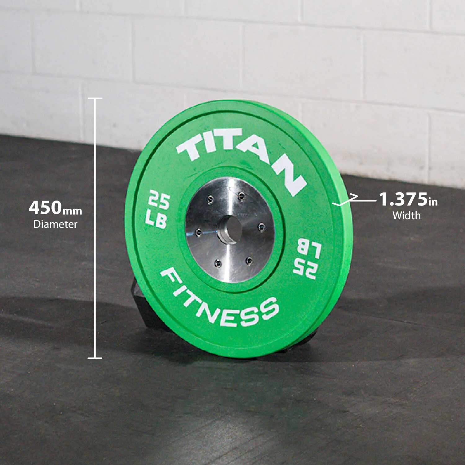 Scratch and Dent - Elite Olympic Bumper Plates | Color | 25 LB Pair - FINAL SALE - Image 3