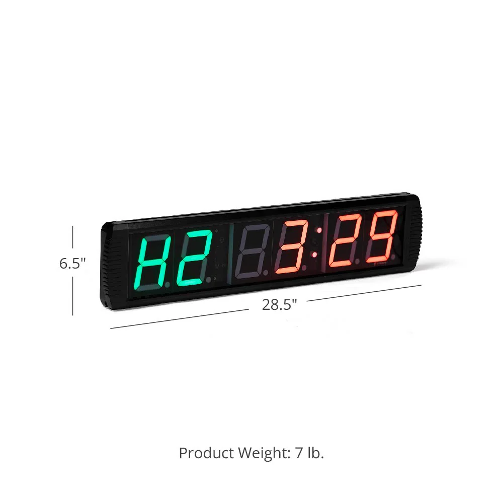Scratch and Dent, Medium Gym Timer With Remote - Image 5