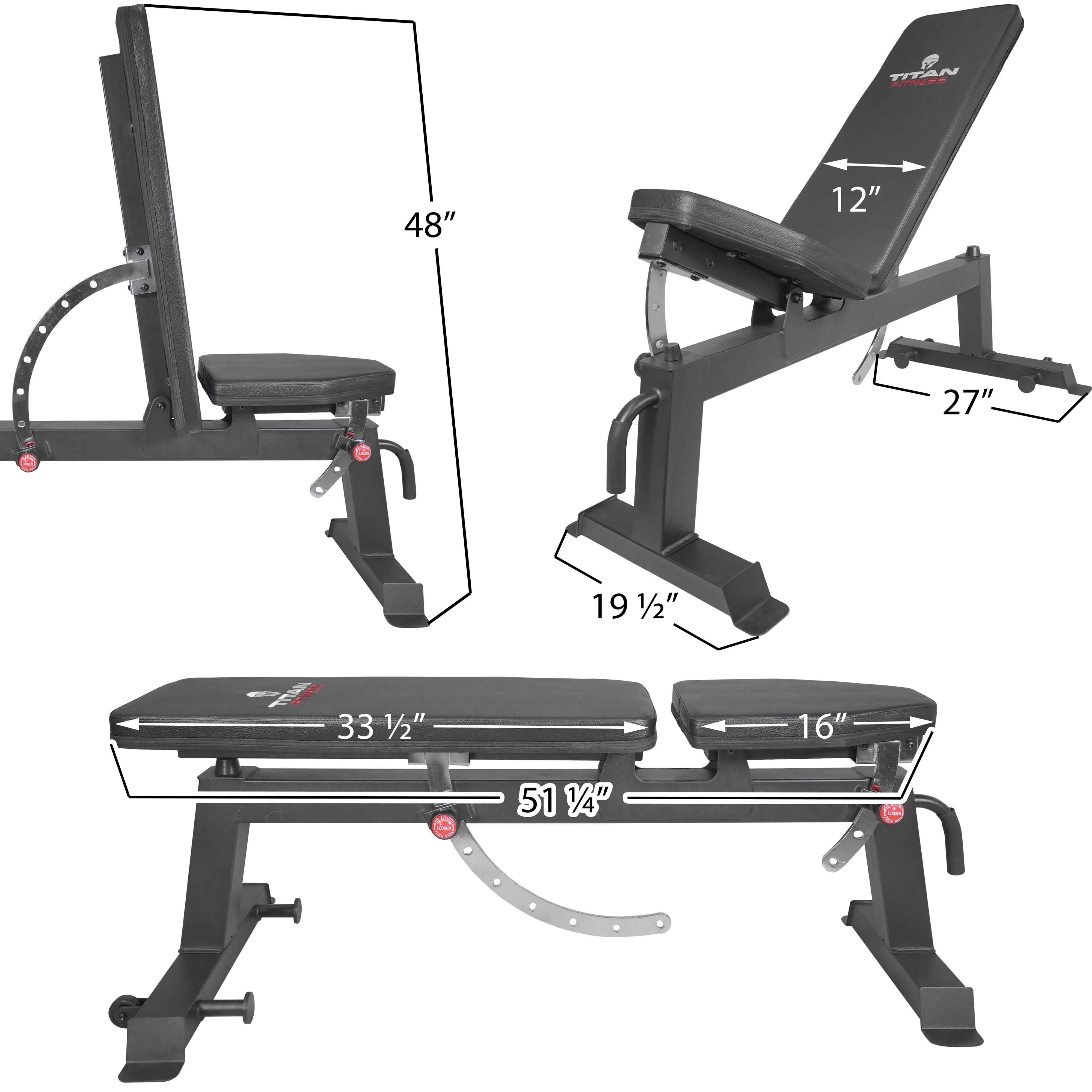 Scratch and Dent - Incline Bench 650 lb Capacity - FINAL SALE - Image 4
