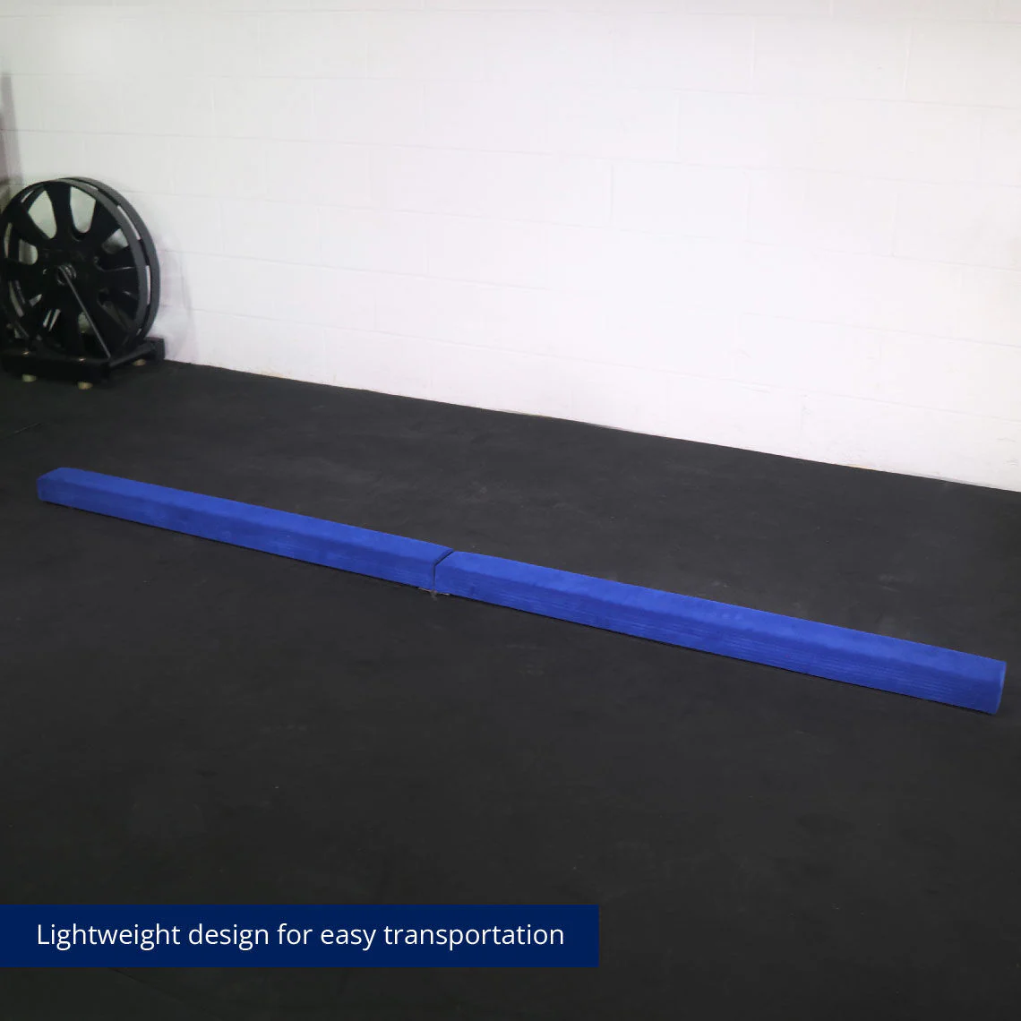 Scratch and Dent - Jr. Gymnastics Balance Beam | 8' Folding | Blue - FINAL SALE - Image 9