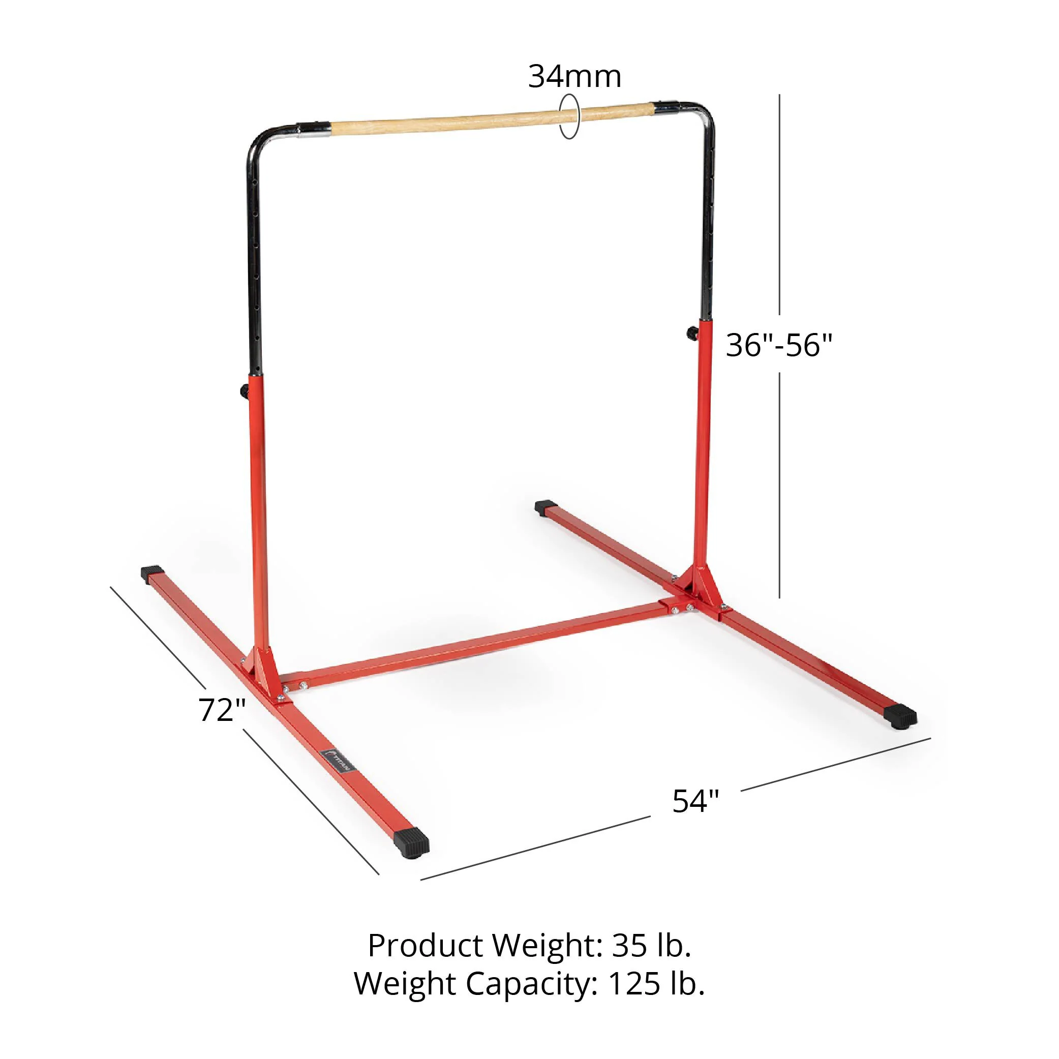 Scratch and Dent - Jr. Gymnastics Kip Bar - FINAL SALE - Image 6
