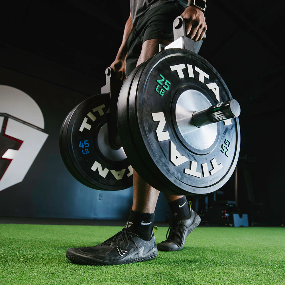 Mini Farmer's Walk Handles with Olympic Weight Posts - Image 2