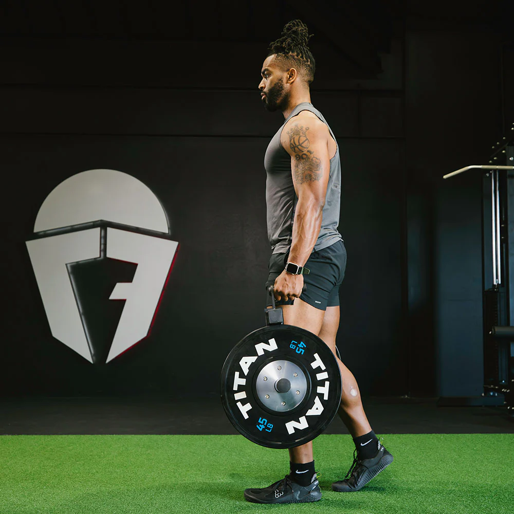 Mini Farmer's Walk Handles with Olympic Weight Posts - Image 3