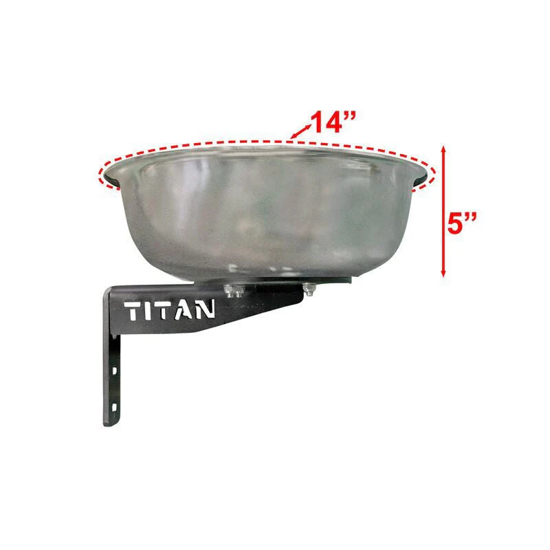 Scratch and Dent - Mounted Chalk Bowl - FINAL SALE - Image 2