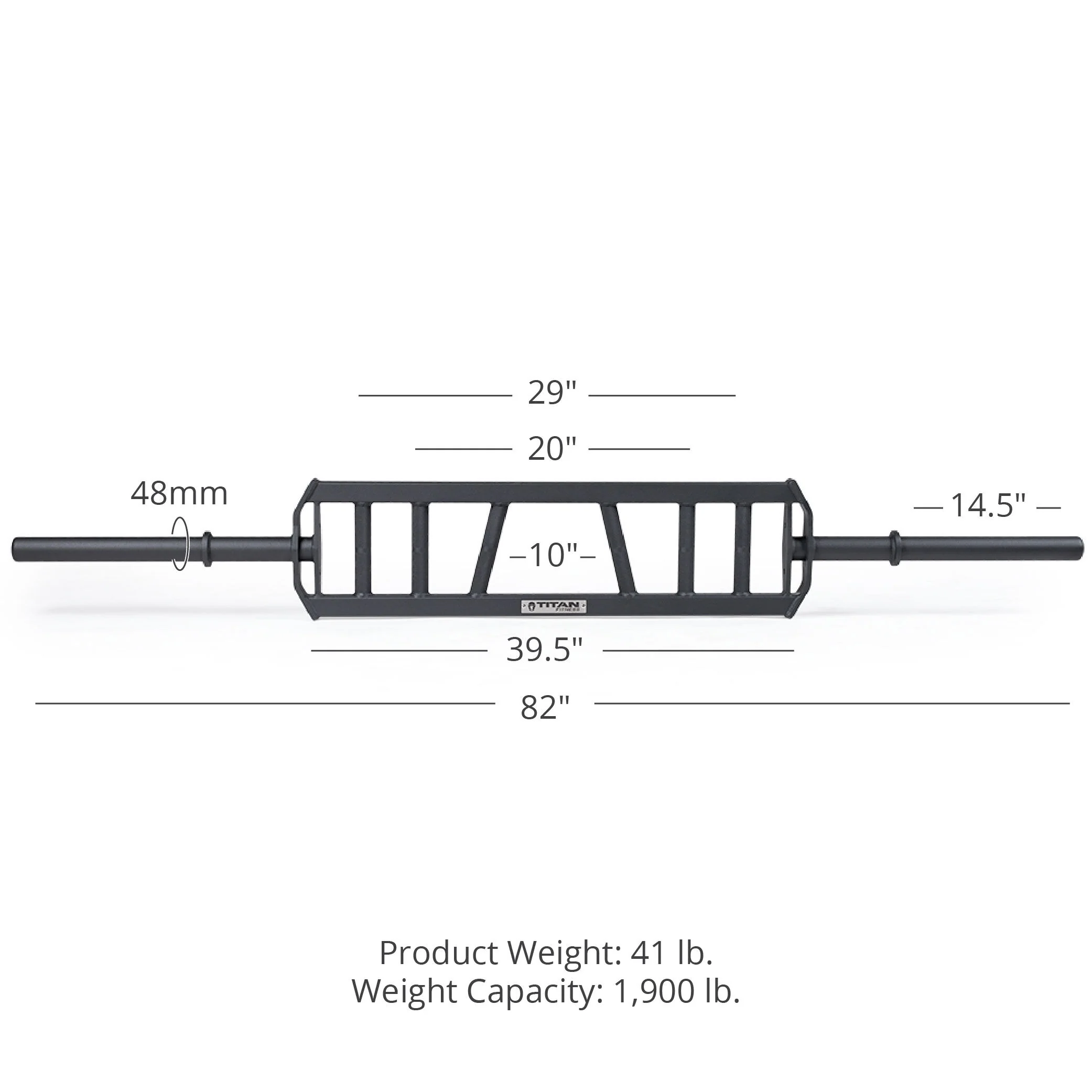 Scratch and Dent, Multi-Grip Barbell - Image 9