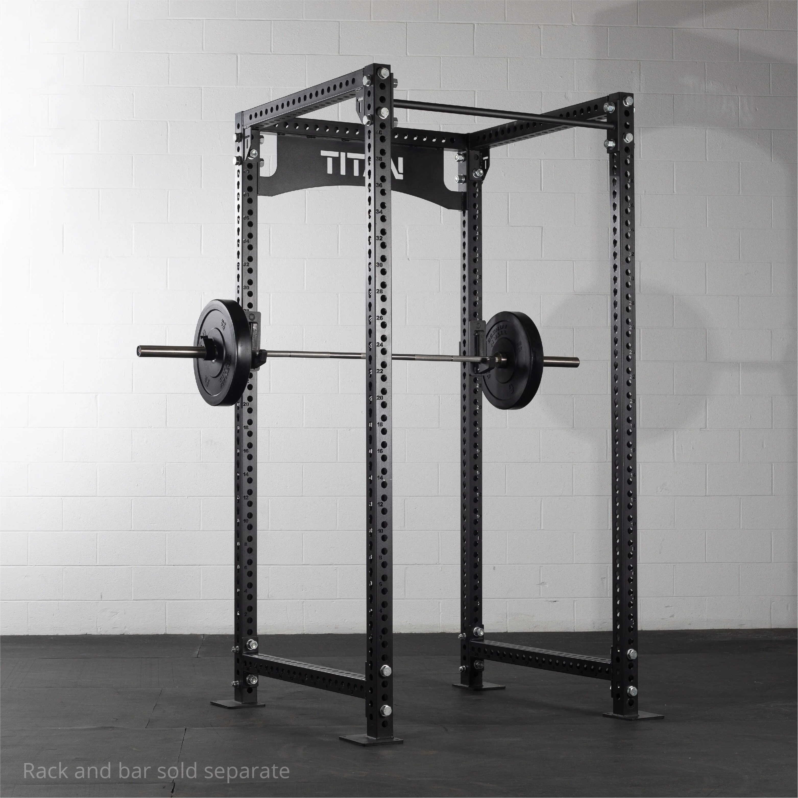 Scratch and Dent - Olympic Rubber Bumper Plates | Black | 100 LB Single - FINAL SALE - Image 3