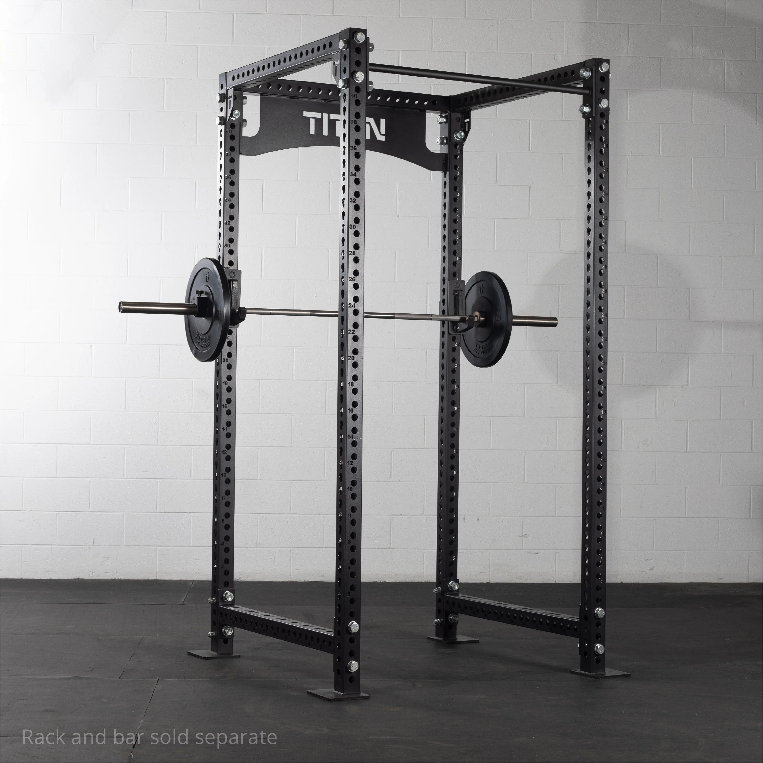 Scratch and Dent - Olympic Rubber Bumper Plates | Black | 15 LB Pair - FINAL SALE - Image 3