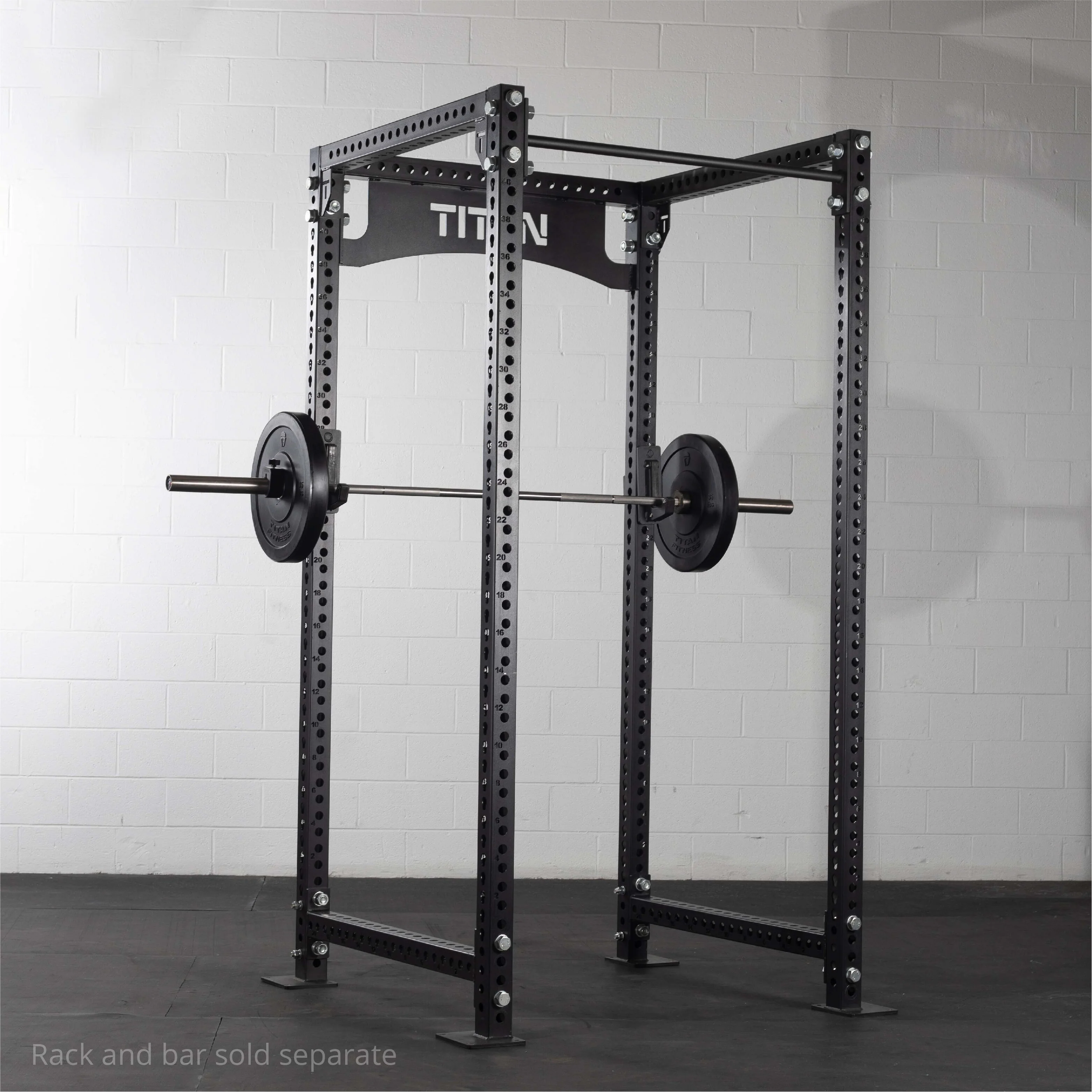 Scratch and Dent - Olympic Rubber Bumper Plates | Black | 35 LB Single - FINAL SALE - Image 4