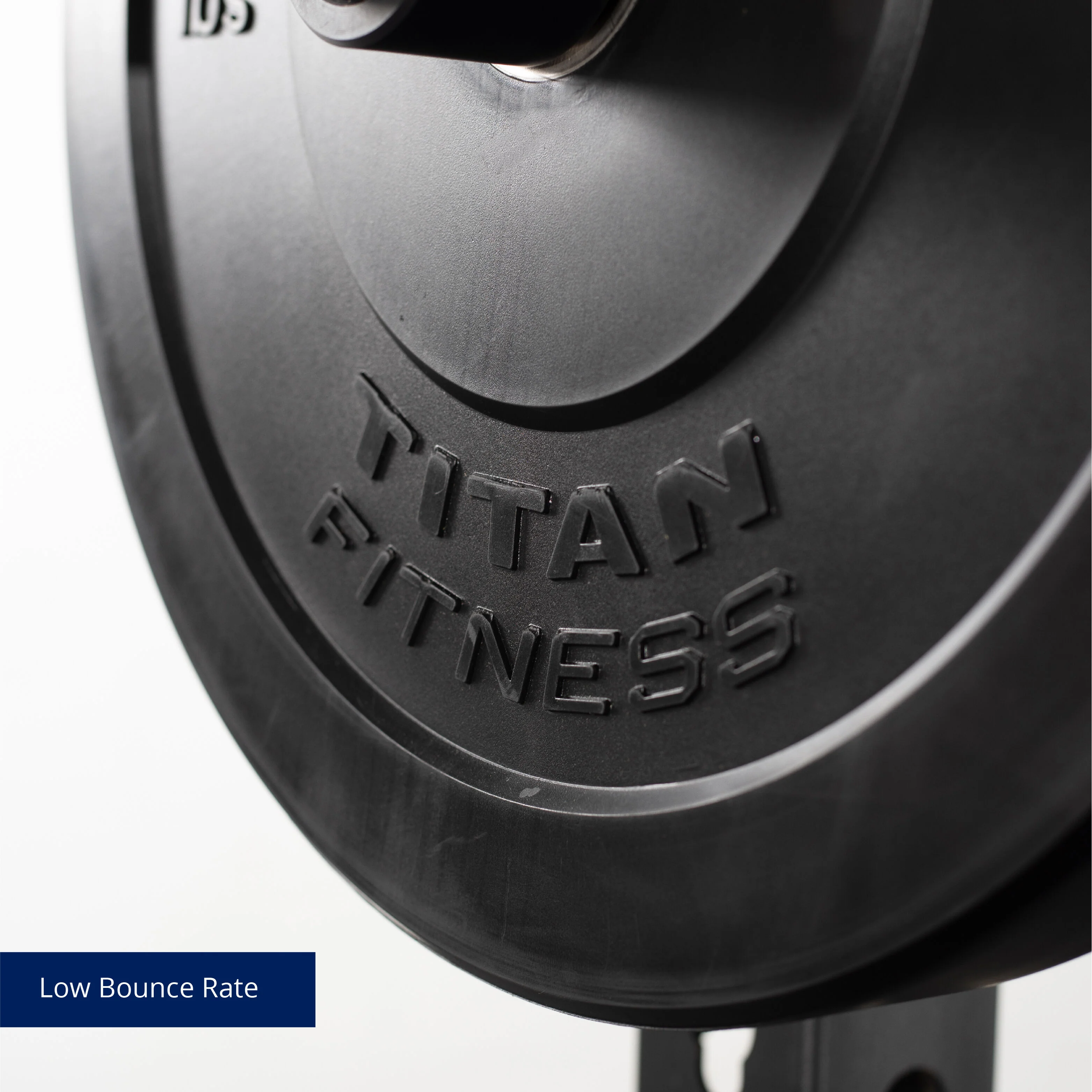 Scratch and Dent - Olympic Rubber Bumper Plates | Black | 35 LB Single - FINAL SALE - Image 8