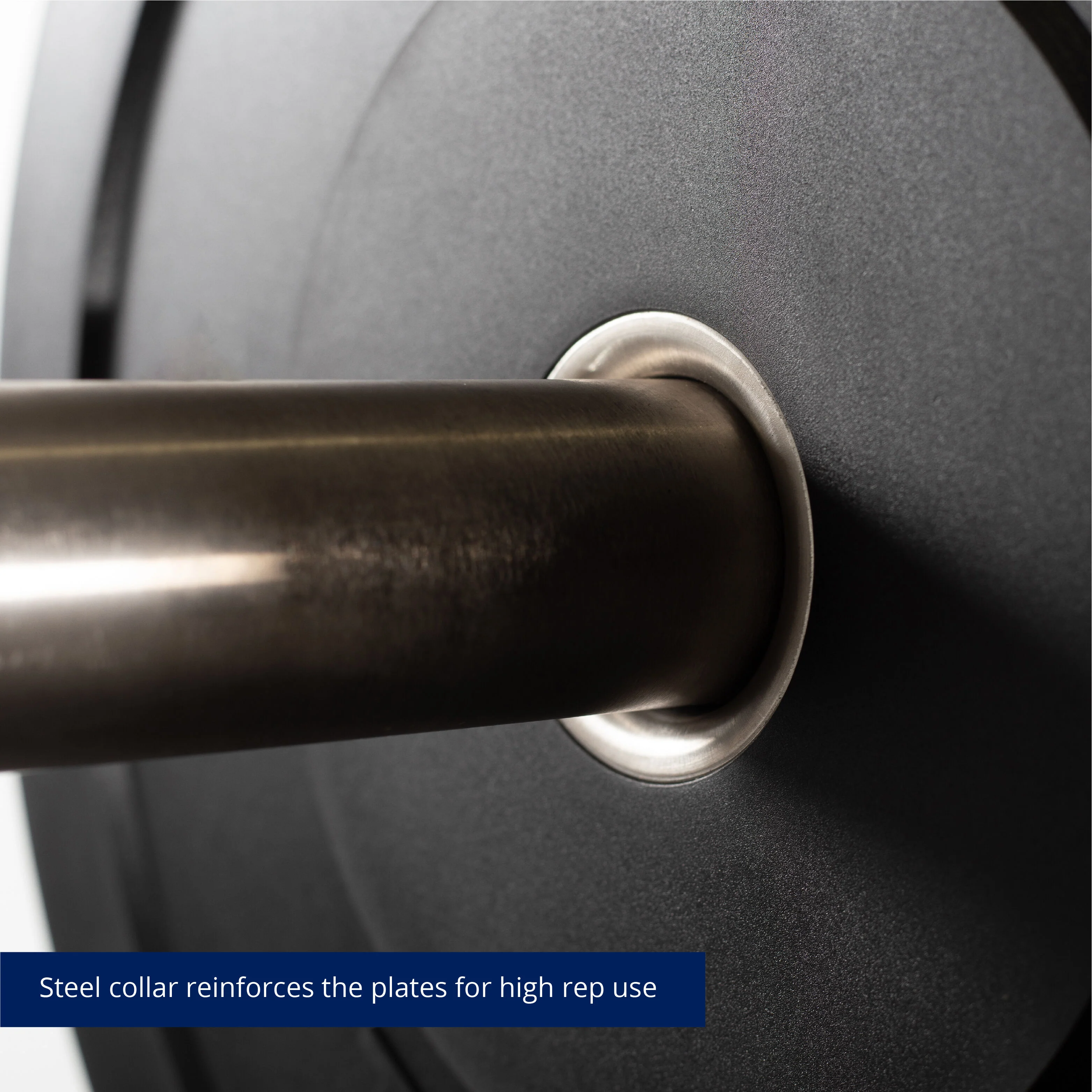 Scratch and Dent - Olympic Rubber Bumper Plates | Black | 45 LB Single - FINAL SALE - Image 10