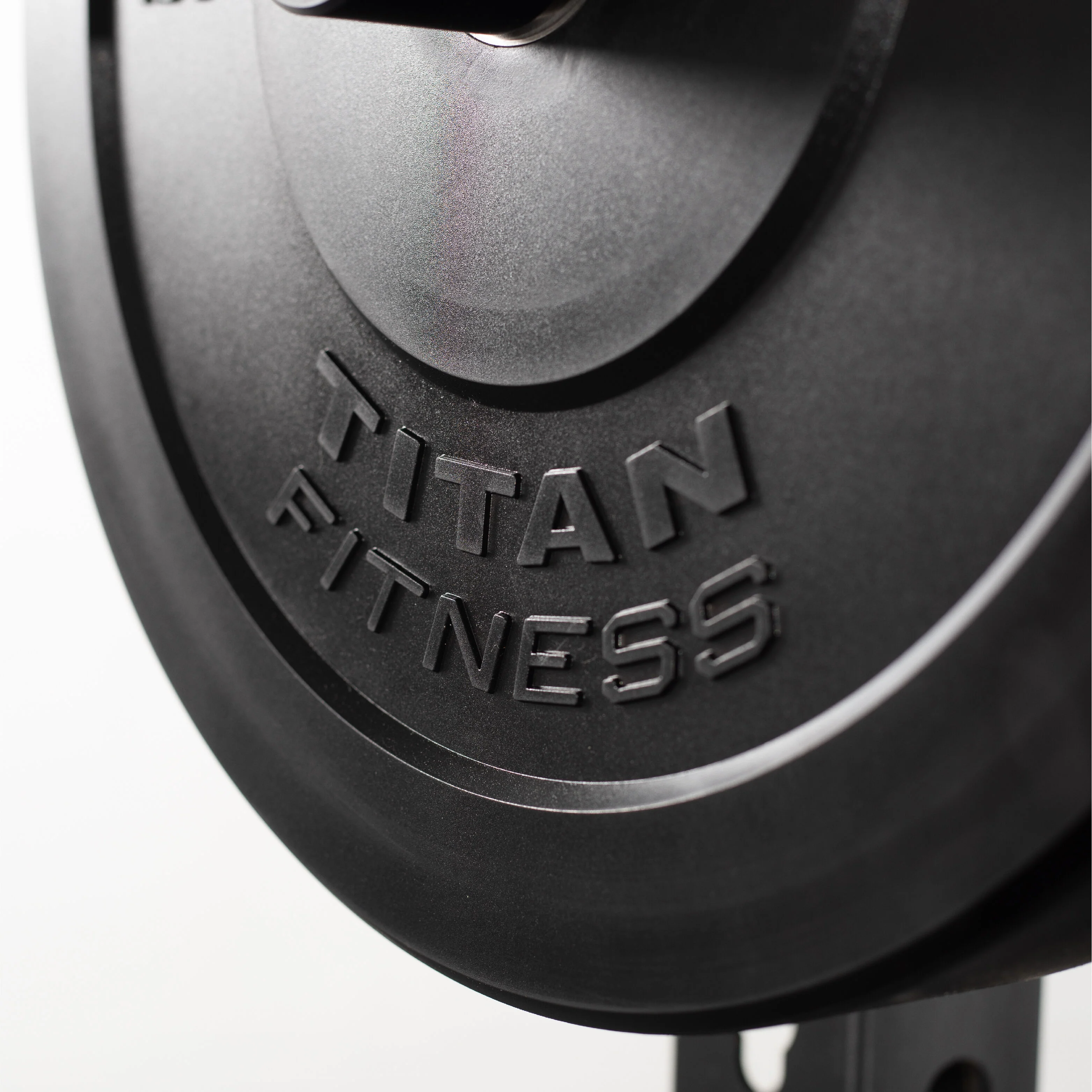 Scratch and Dent - Olympic Rubber Bumper Plates | Black | 45 LB Single - FINAL SALE - Image 8
