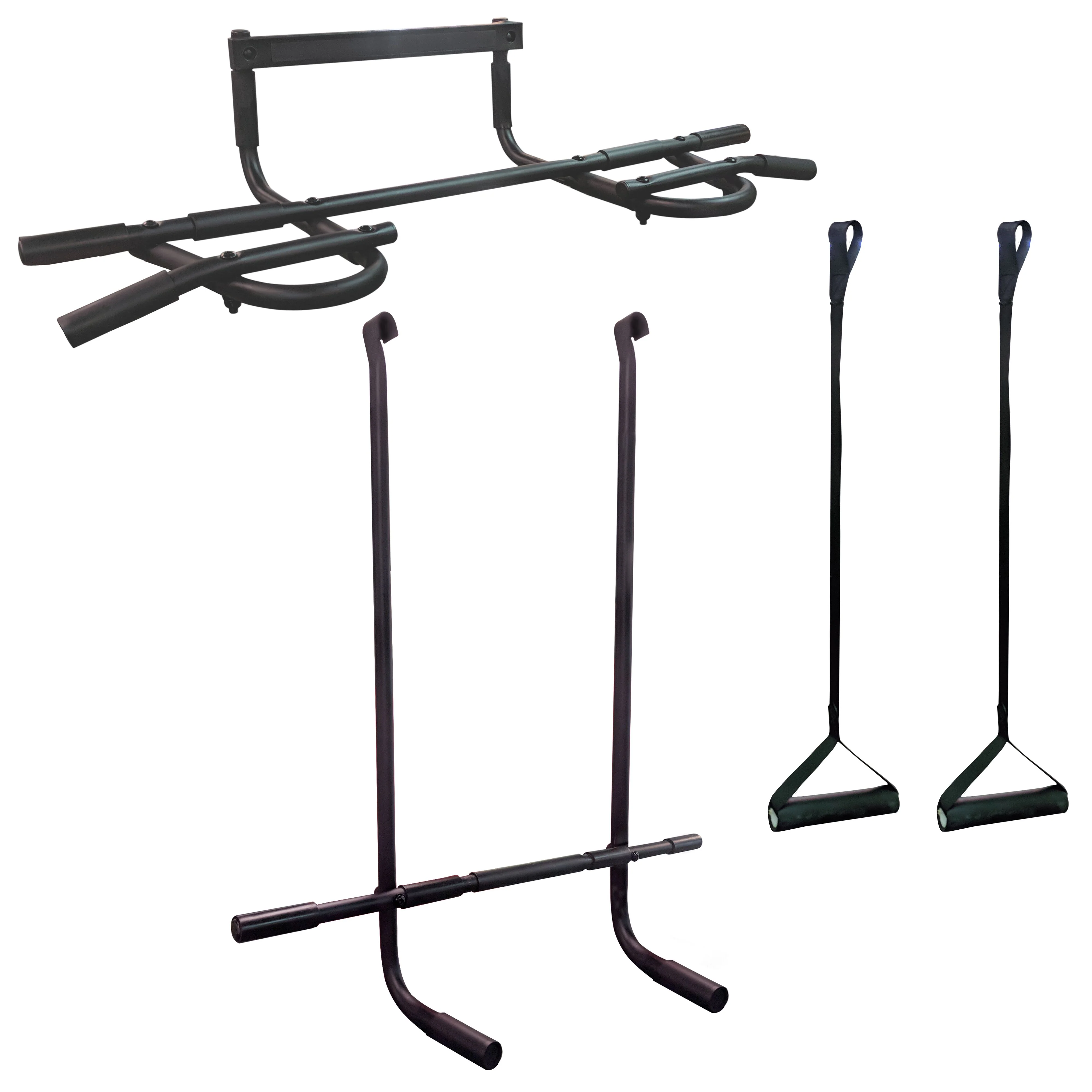 Scratch and Dent - Over the Door Trainer Pull Up Bar Gym & Dip Station - FINAL SALE - Image 18
