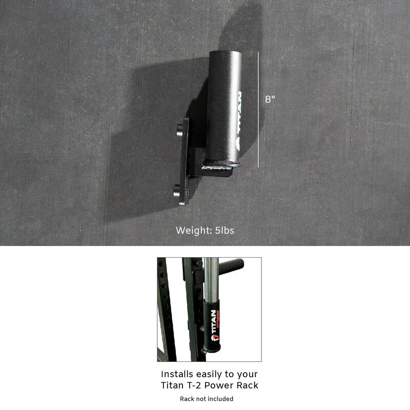Scratch and Dent - Pair Of Vertical Mount Barbell Holders For T-2 Power Rack - FINAL SALE - Image 2