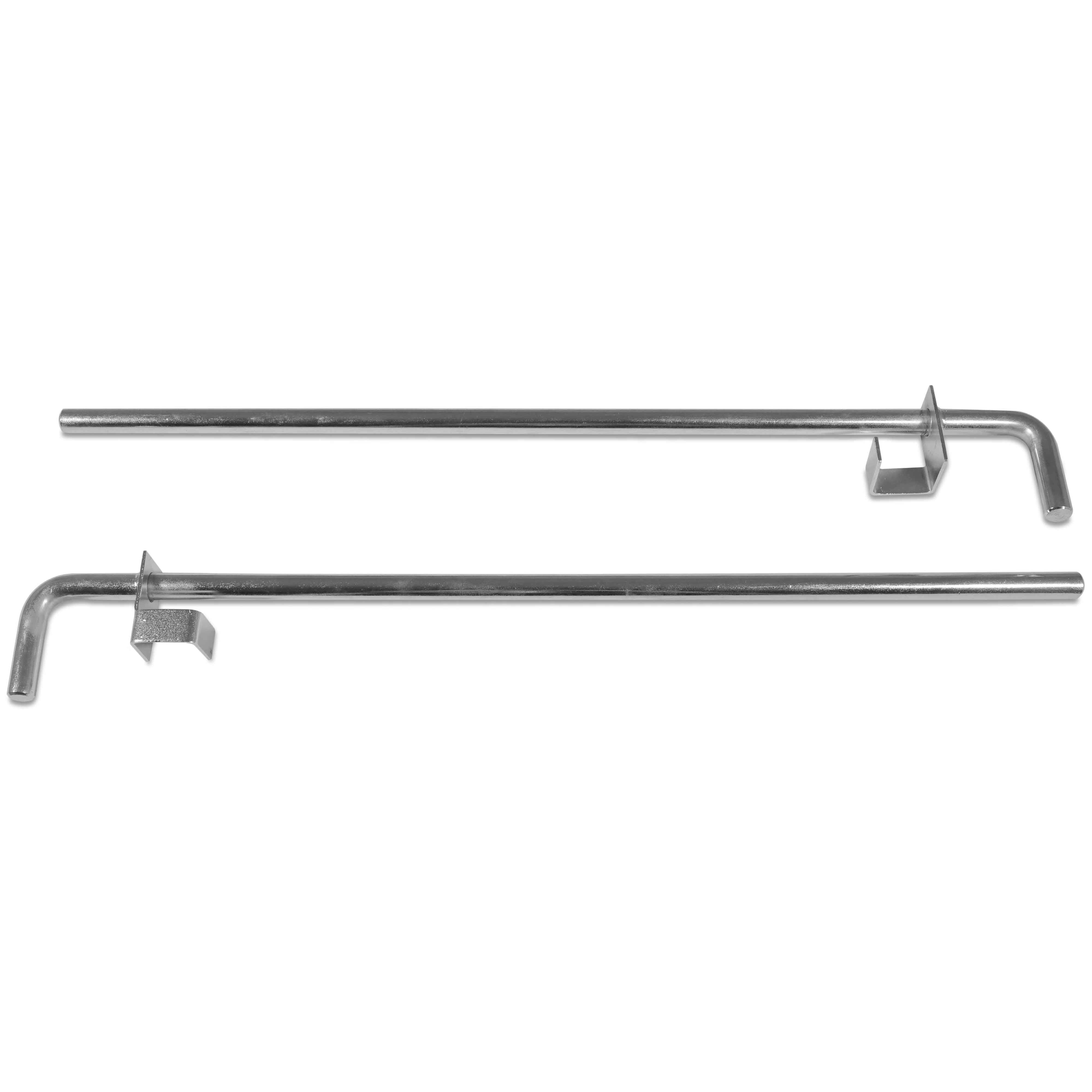Scratch and Dent - Pair Solid Steel 24mm Safety Bars for T-2 Series 26" 2"x2" Power Rack - FINAL SALE