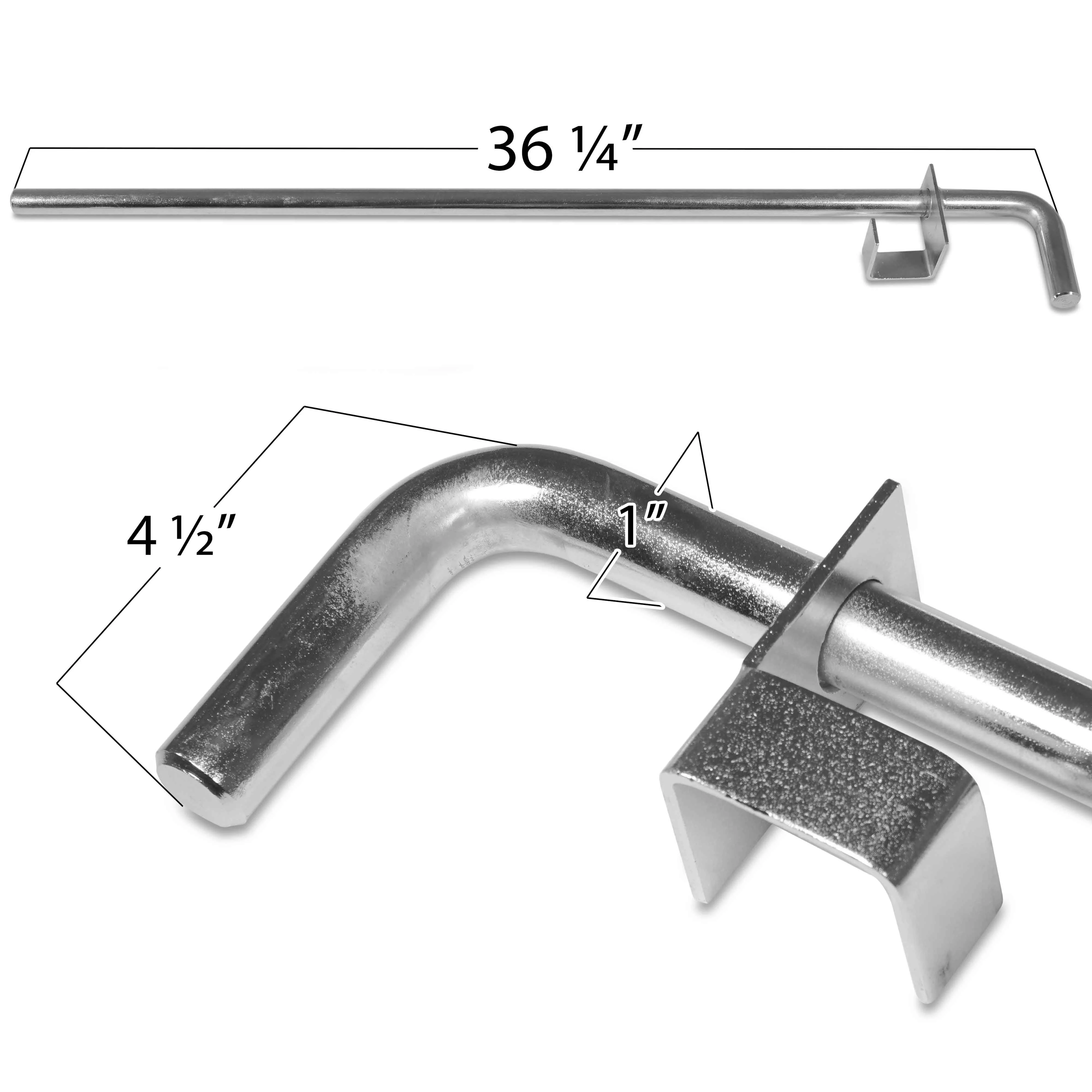 Scratch and Dent - Pair Solid Steel 24mm Safety Bars for T-2 Series 26" 2"x2" Power Rack - FINAL SALE - Image 2