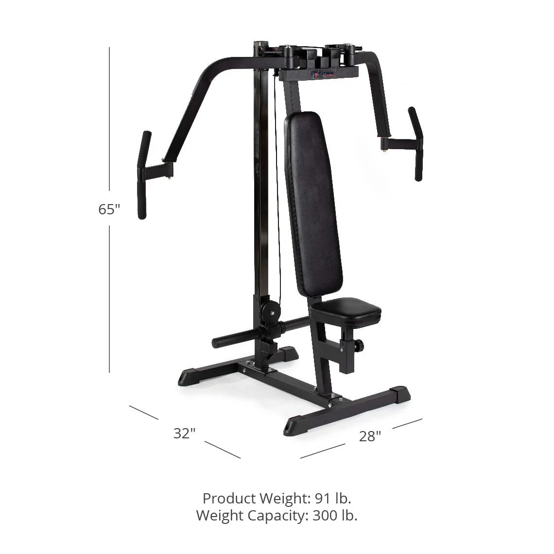 Scratch and Dent - Plate Loaded Fly Machine | Chest, Back, Shoulder Training - FINAL SALE - Image 2