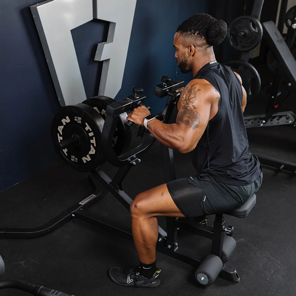 Plate-Loaded Seated Row Machine - Image 3
