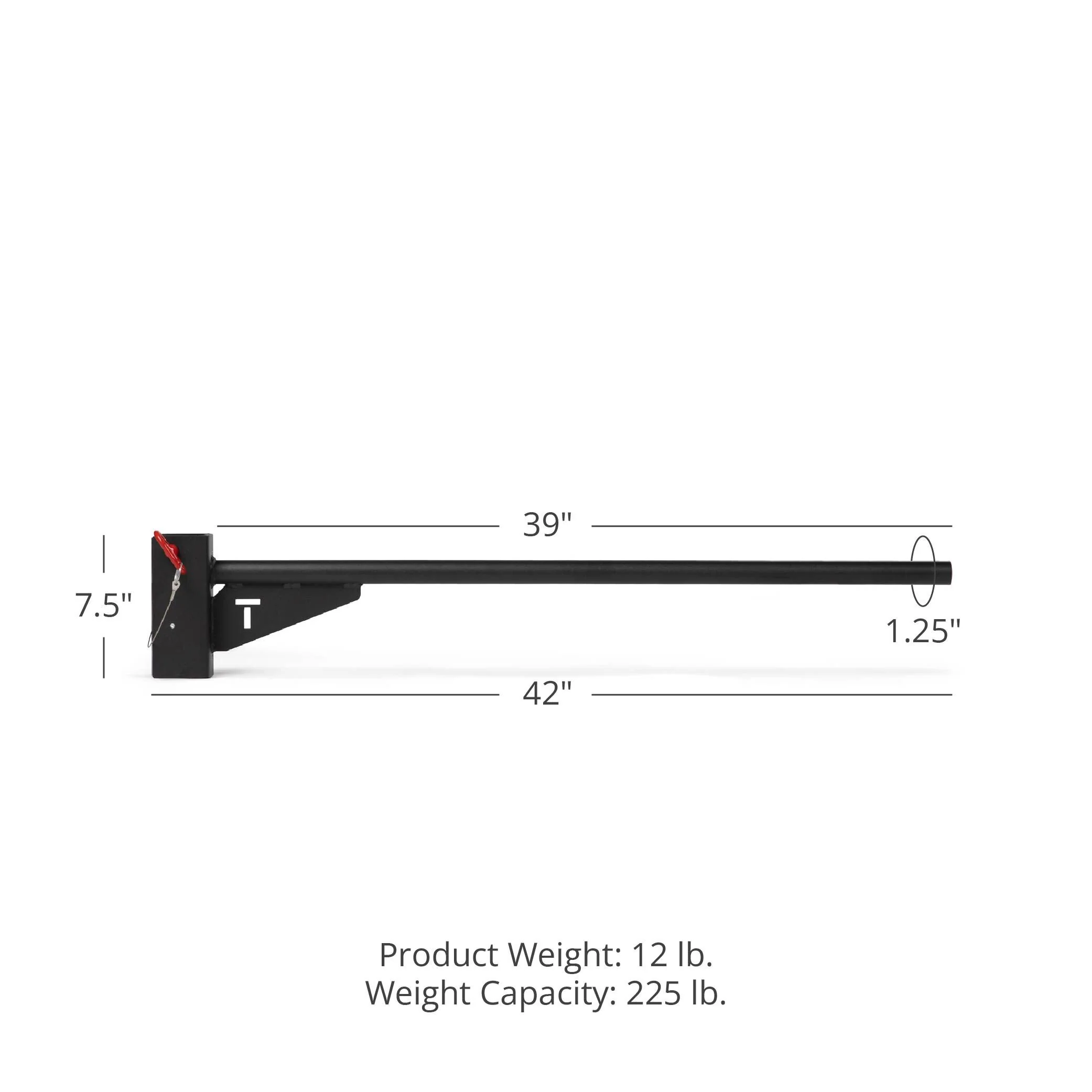 Scratch and Dent, Rack Mounted Youth Pull-Up Bar - Image 6