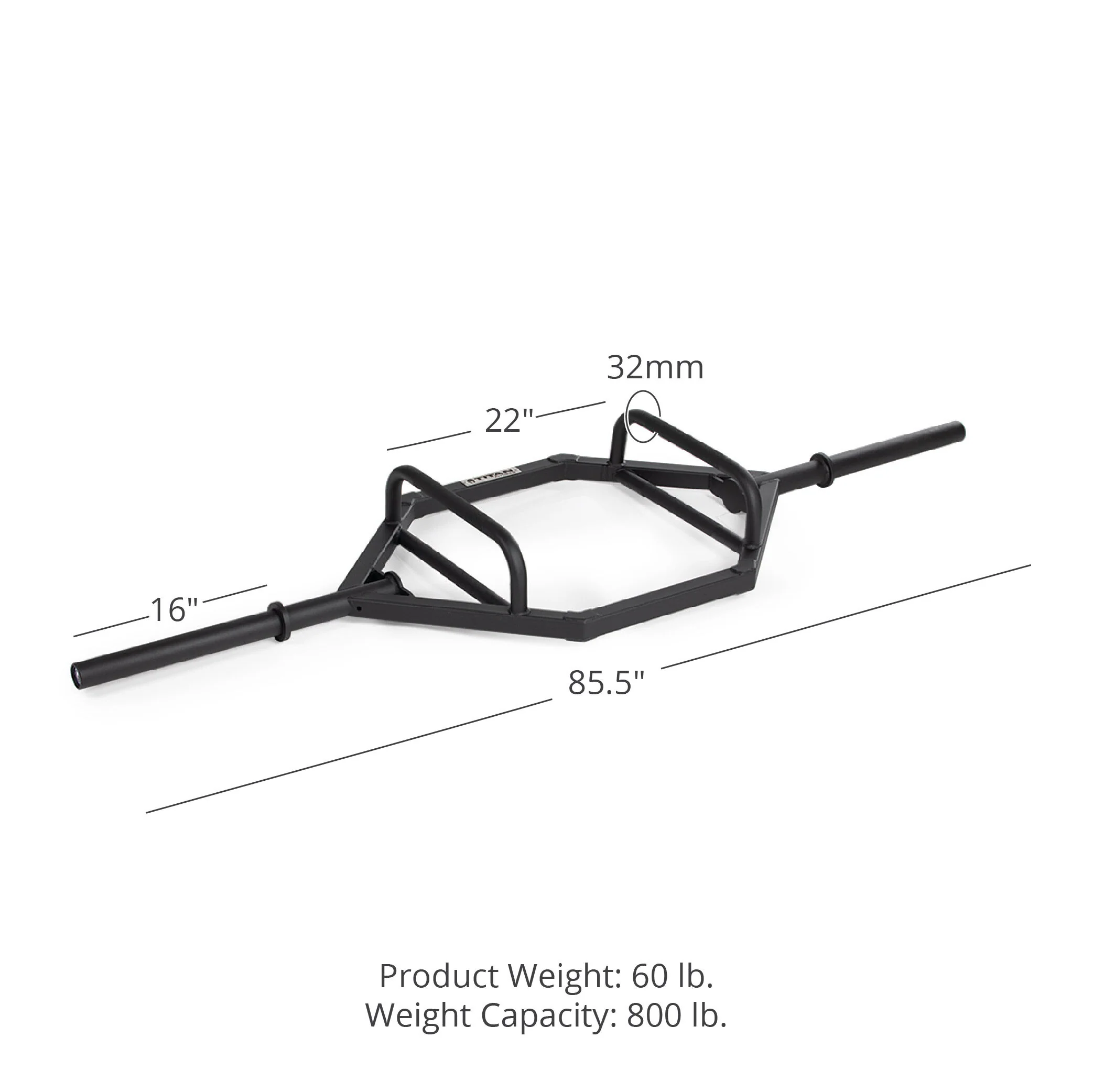 Scratch and Dent, Rackable Hex Trap Bar V3 - Image 9